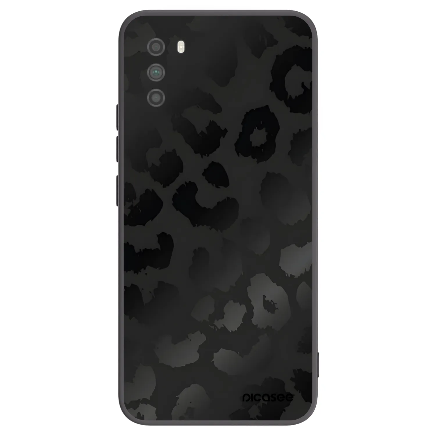 Picasee crna silikonska maskica za Xiaomi Poco M3 - Midnight Leopard