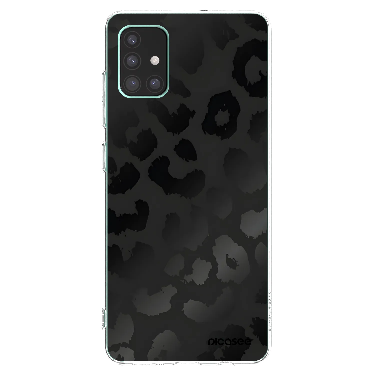 Picasee silikonska prozirna maskica za Samsung Galaxy M51 M515F - Midnight Leopard