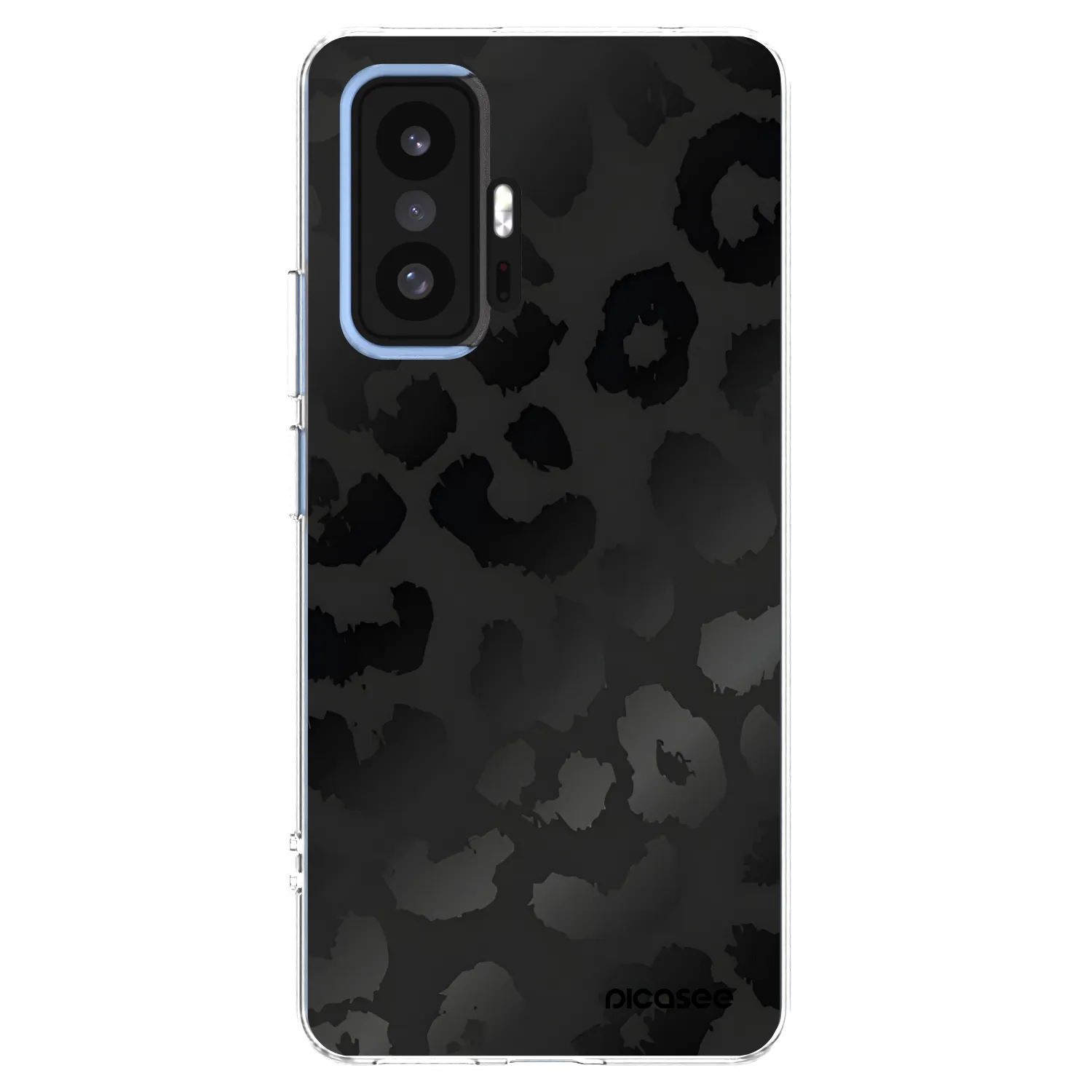 Picasee silikonska prozirna maskica za Xiaomi 11T - Midnight Leopard