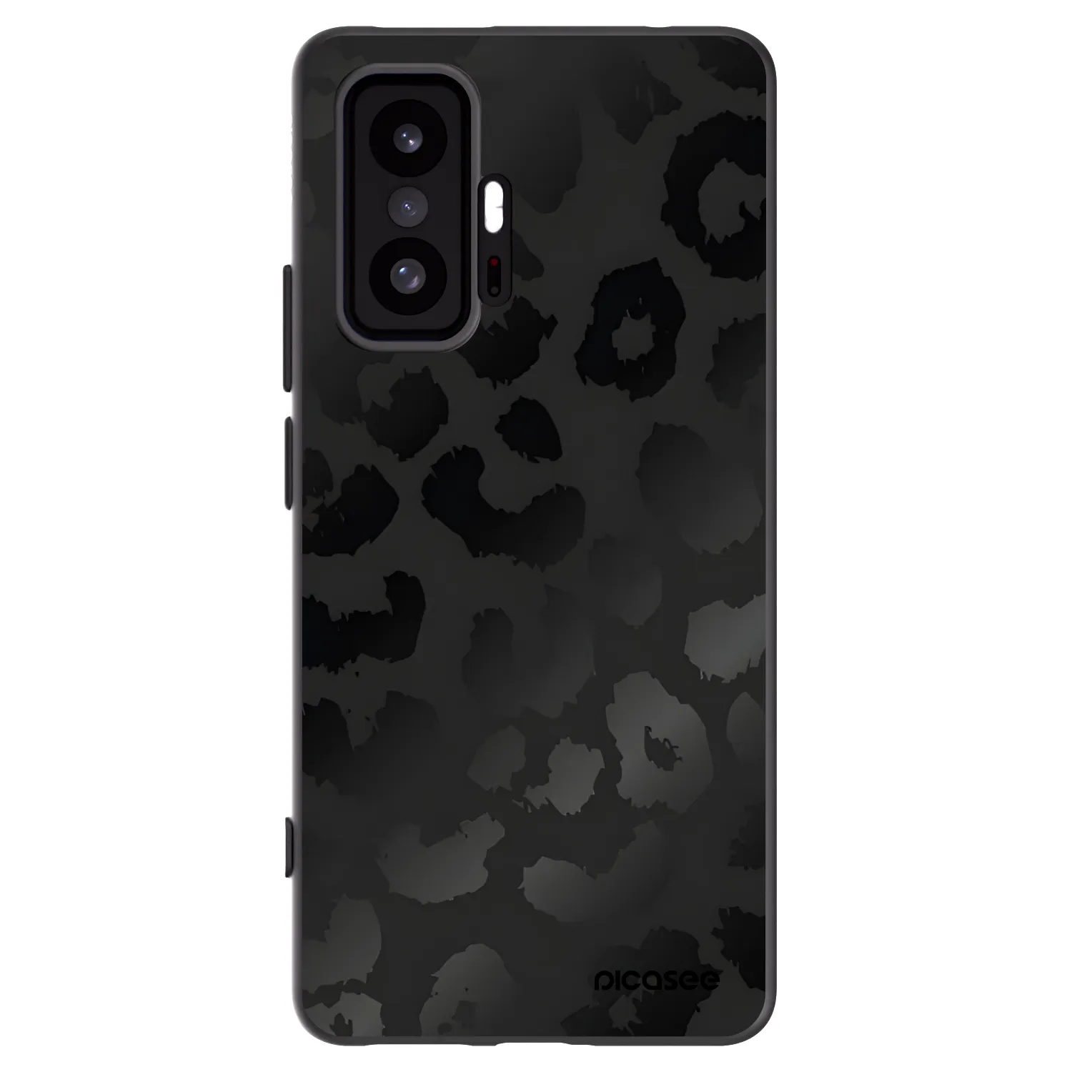 Picasee crna silikonska maskica za Xiaomi 11T - Midnight Leopard
