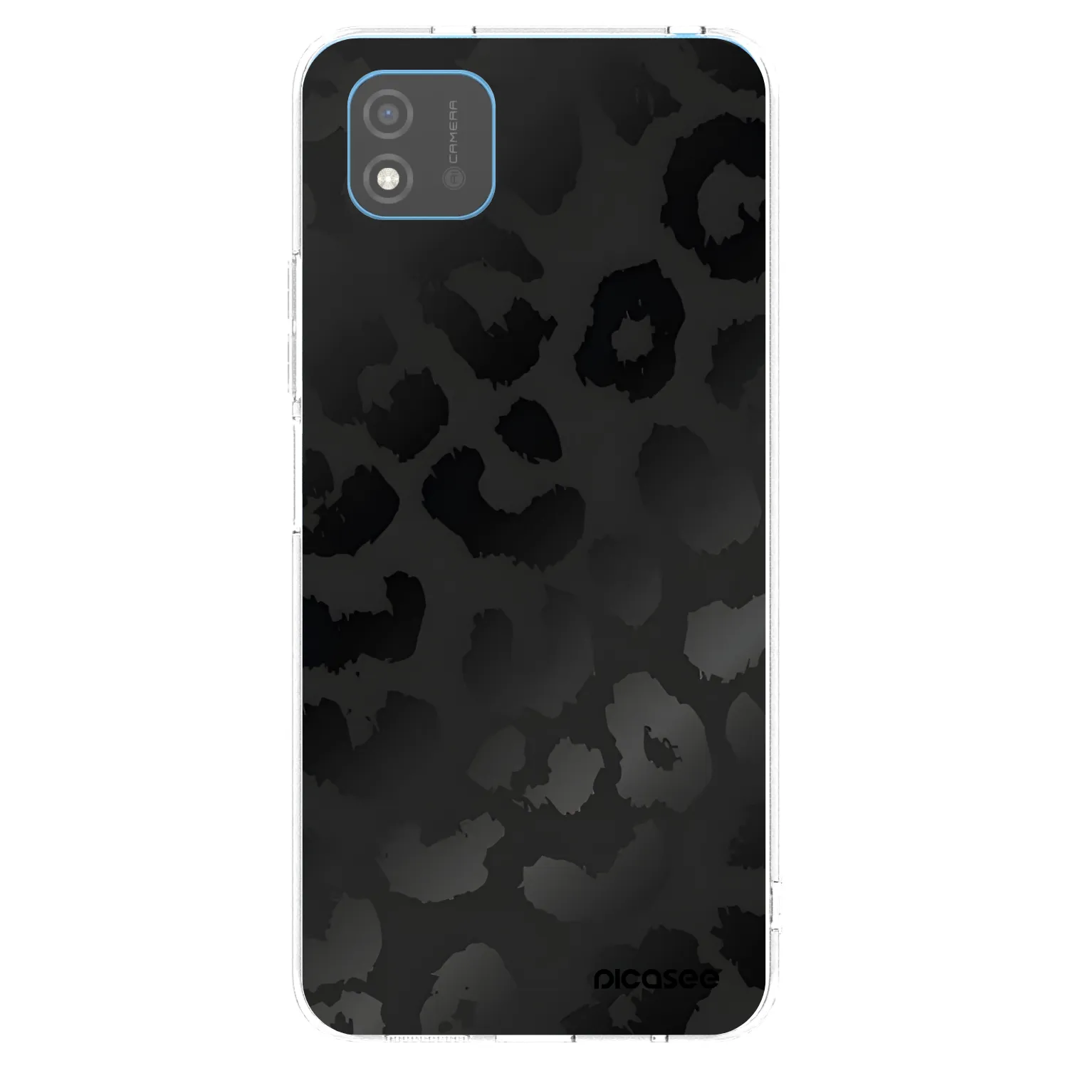 Picasee silikonska prozirna maskica za Realme C11 (2021) - Midnight Leopard