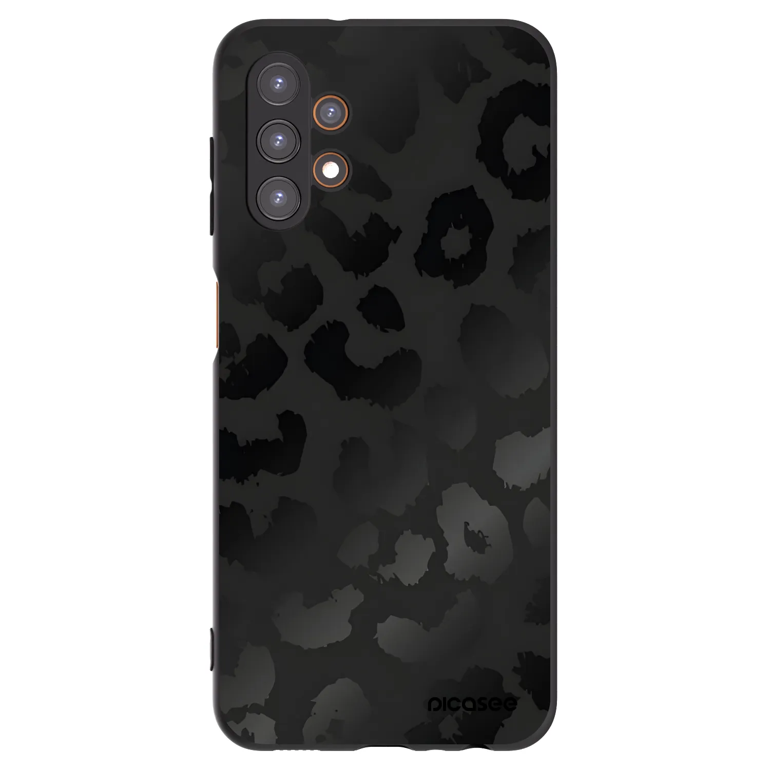 Picasee crna silikonska maskica za Samsung Galaxy A13 4G A135 - Midnight Leopard