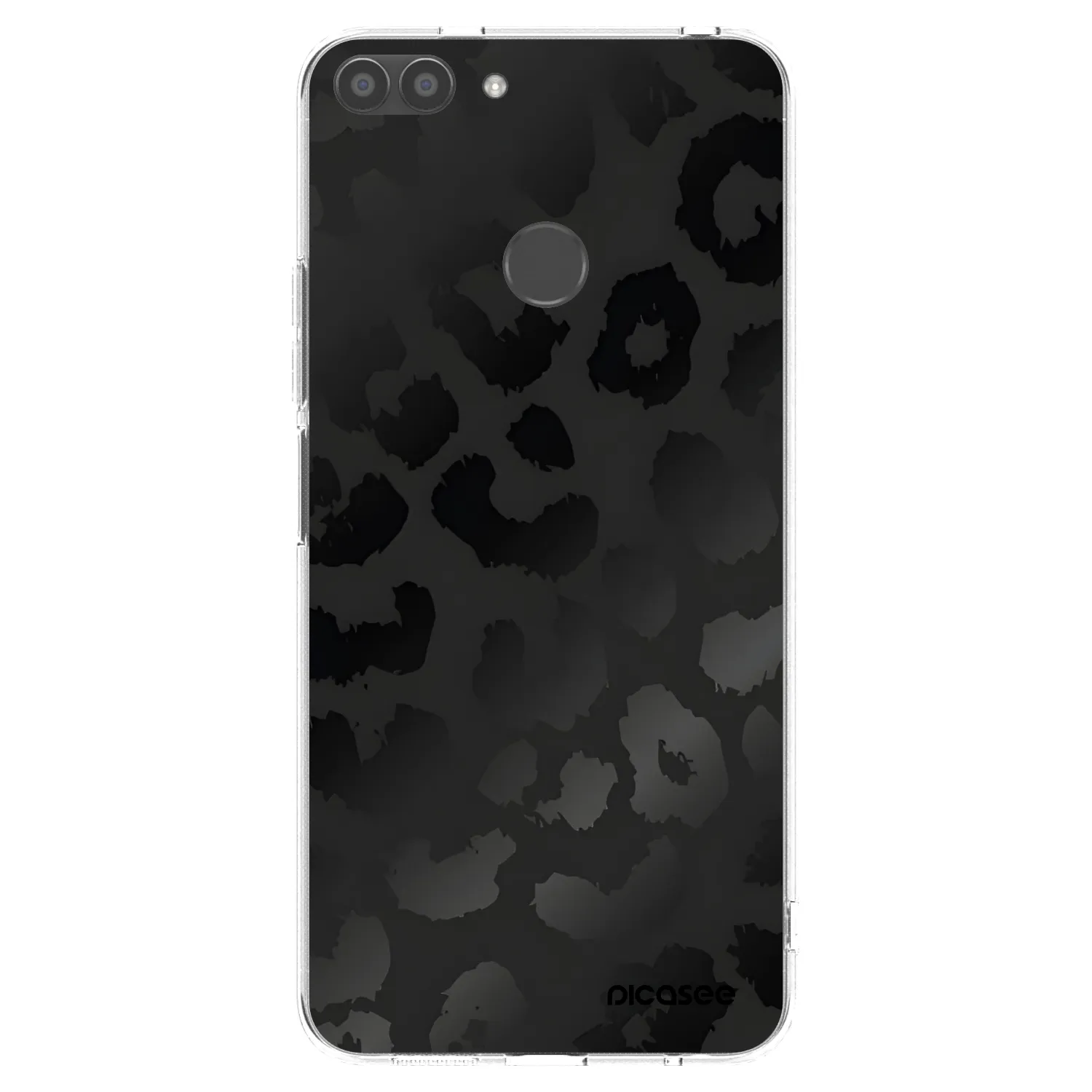 Picasee silikonska prozirna maskica za Huawei P Smart - Midnight Leopard