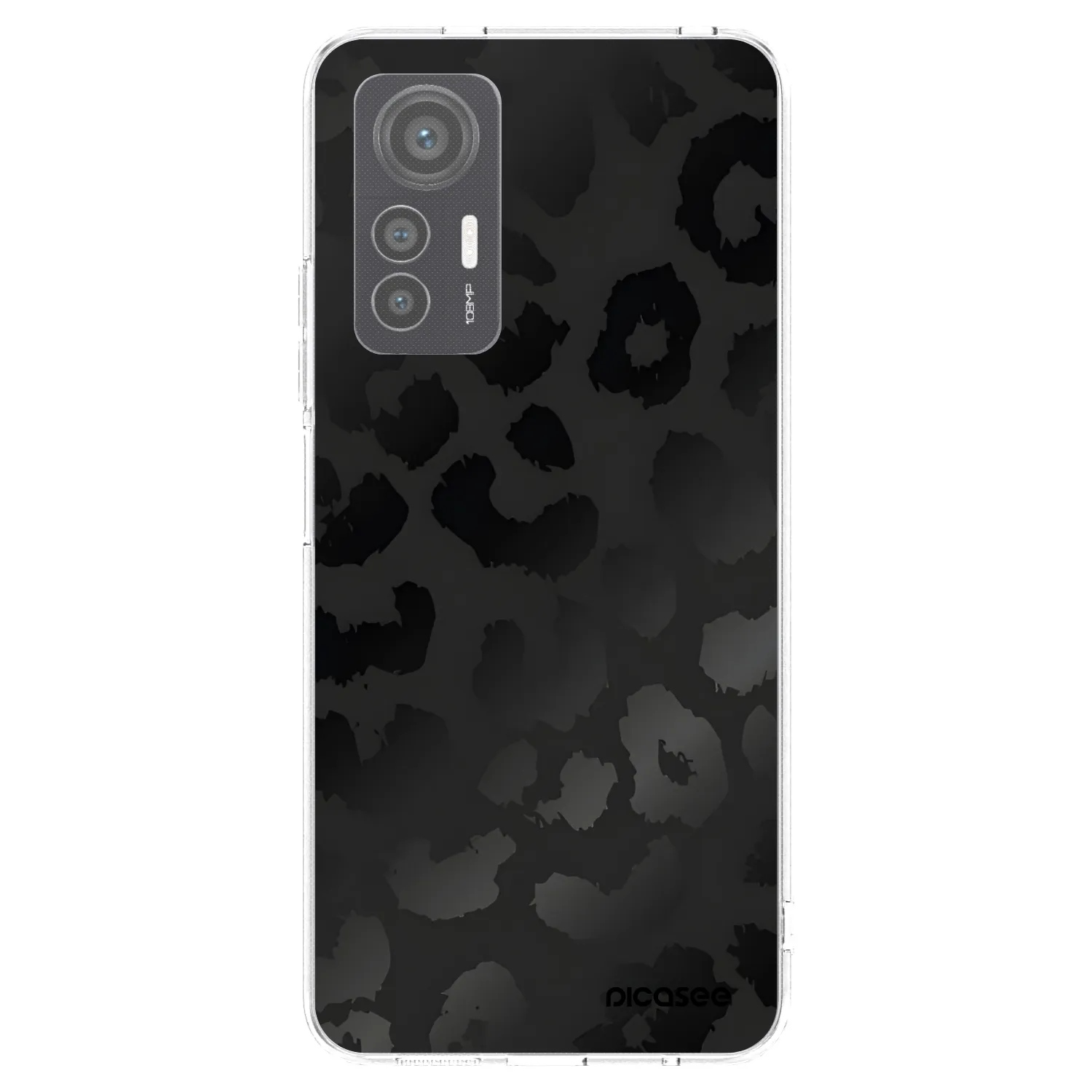 Picasee silikonska prozirna maskica za Xiaomi 12 Lite - Midnight Leopard