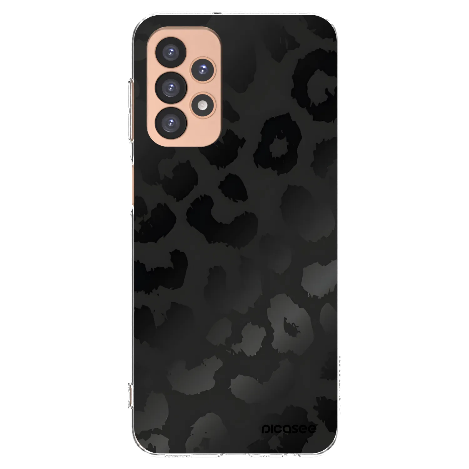 Picasee silikonska prozirna maskica za Samsung Galaxy A23 A236B 5G - Midnight Leopard