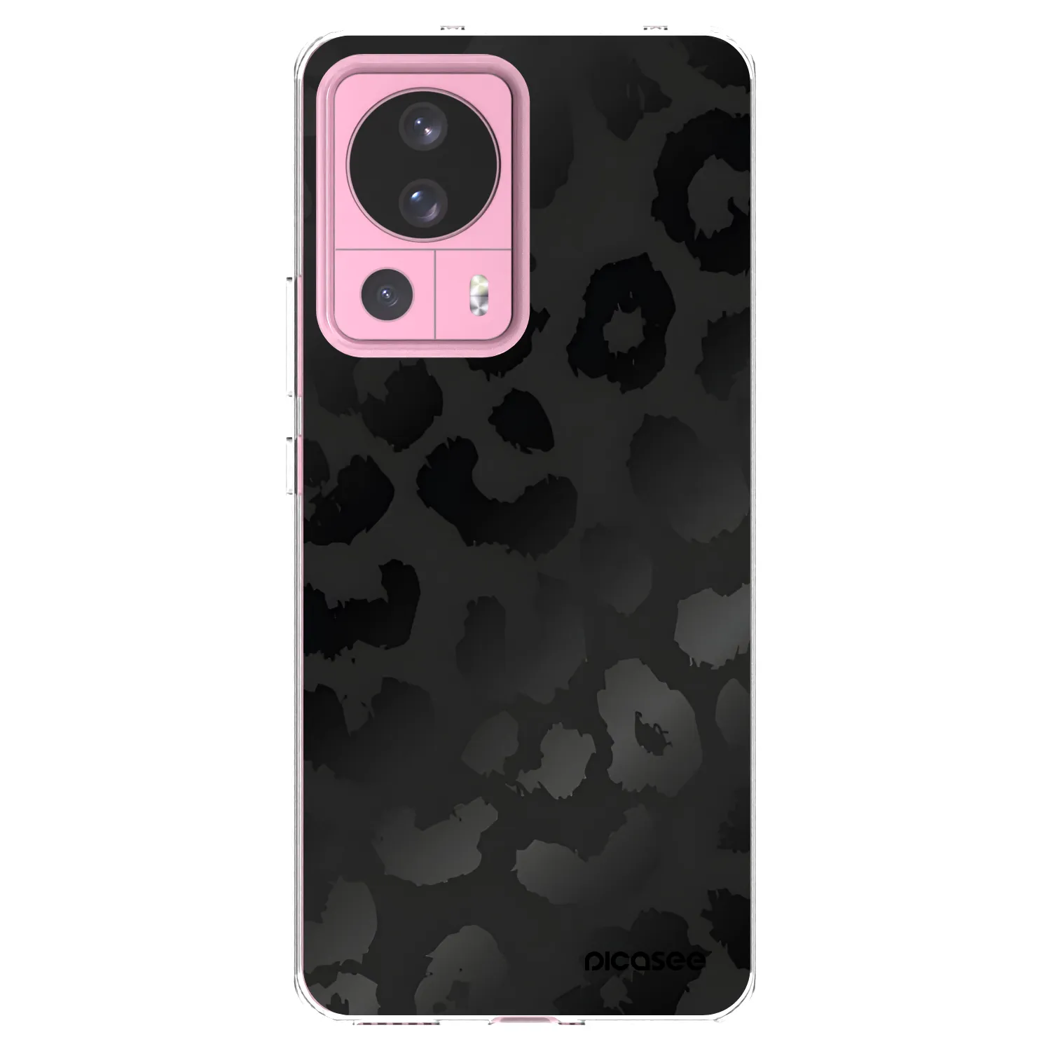 Picasee silikonska prozirna maskica za Xiaomi 13 Lite - Midnight Leopard
