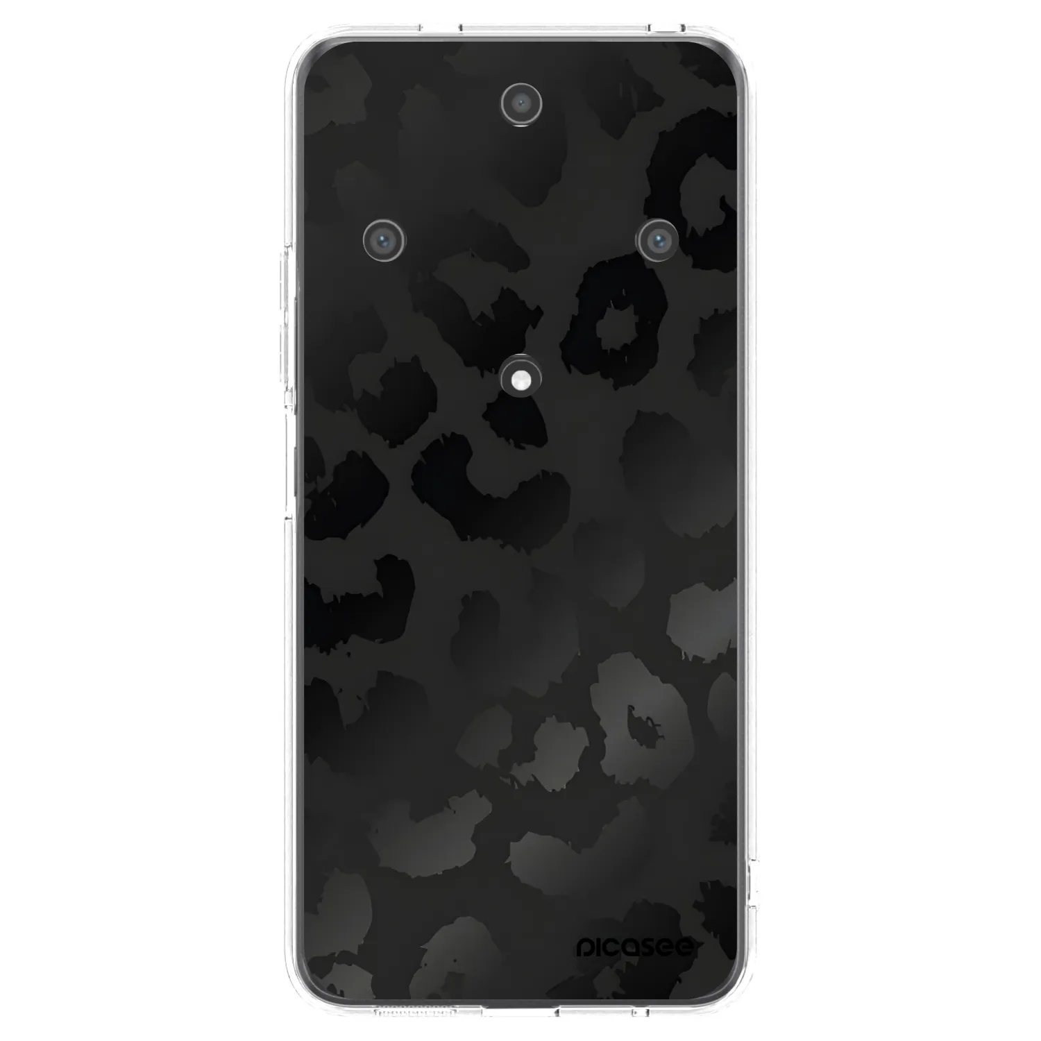 Picasee silikonska prozirna maskica za Honor Magic5 Lite 5G - Midnight Leopard
