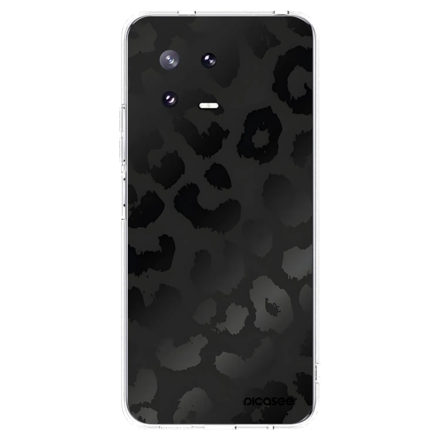 Picasee silikonska prozirna maskica za Xiaomi 13 Pro - Midnight Leopard