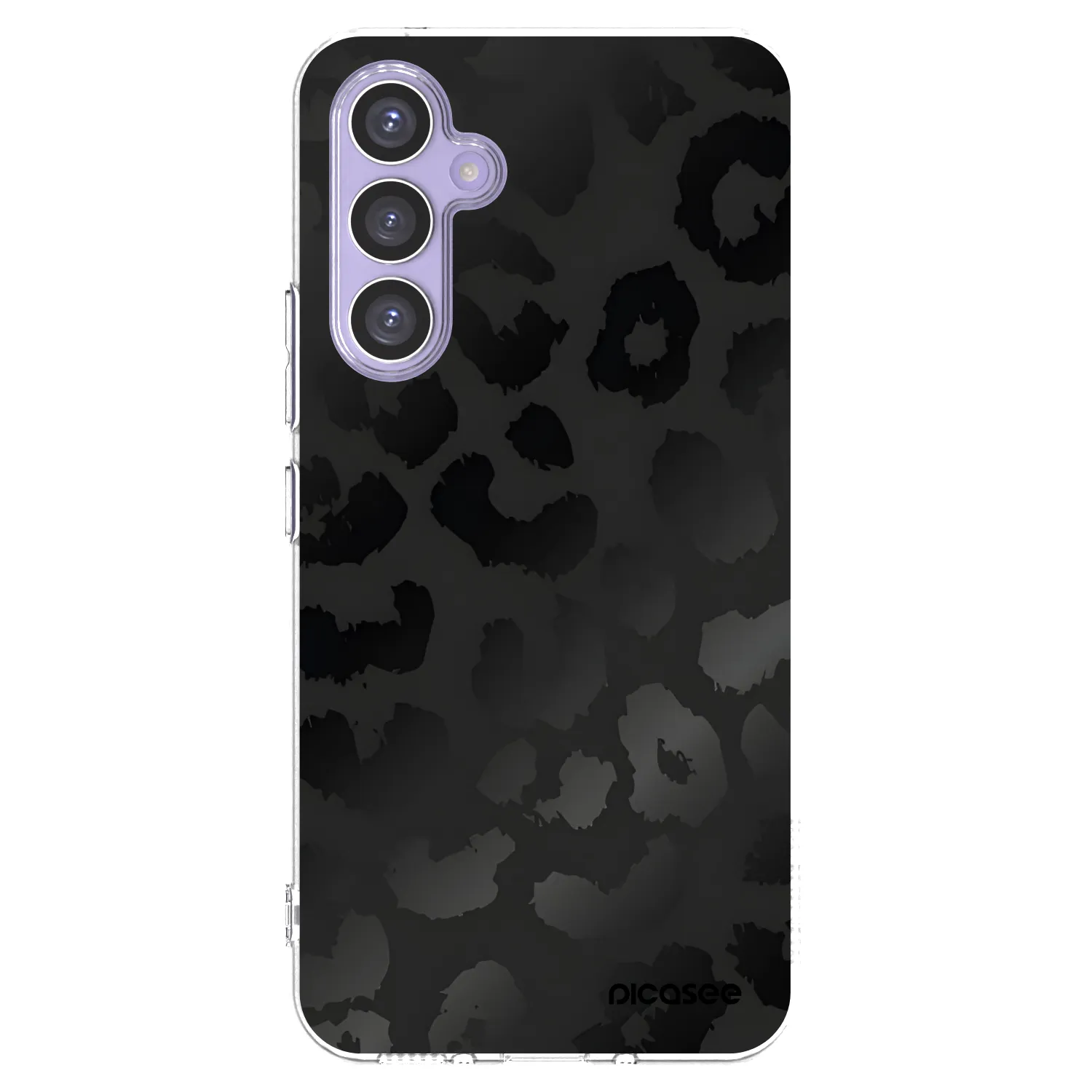 Picasee silikonska prozirna maskica za Samsung Galaxy A54 5G A546B - Midnight Leopard