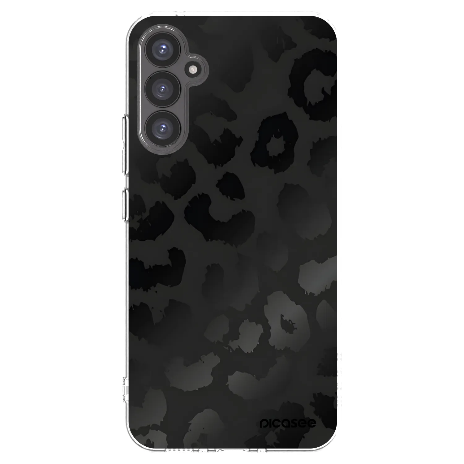 Picasee silikonska prozirna maskica za Samsung Galaxy A34 5G A346B - Midnight Leopard