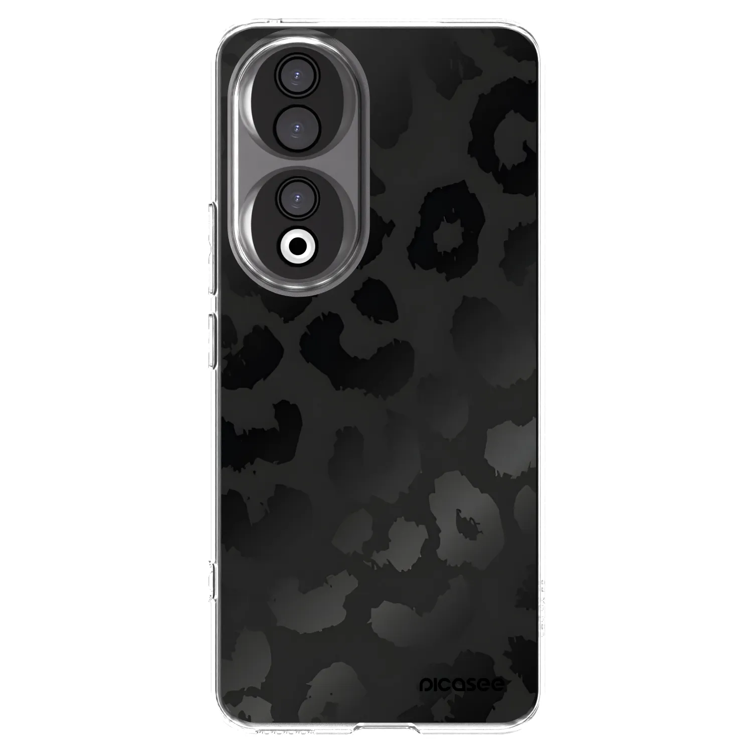 Picasee silikonska prozirna maskica za Honor 90 5G - Midnight Leopard