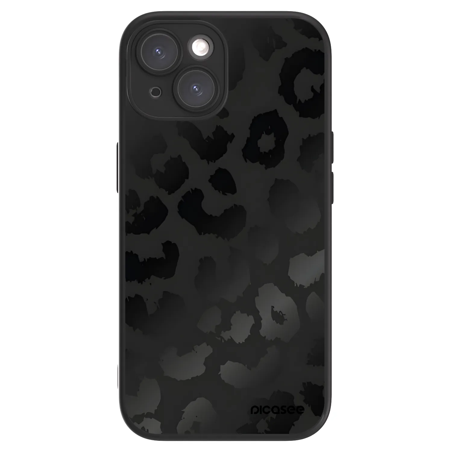 Picasee ULTIMATE CASE MagSafe za Apple iPhone 15 - Midnight Leopard