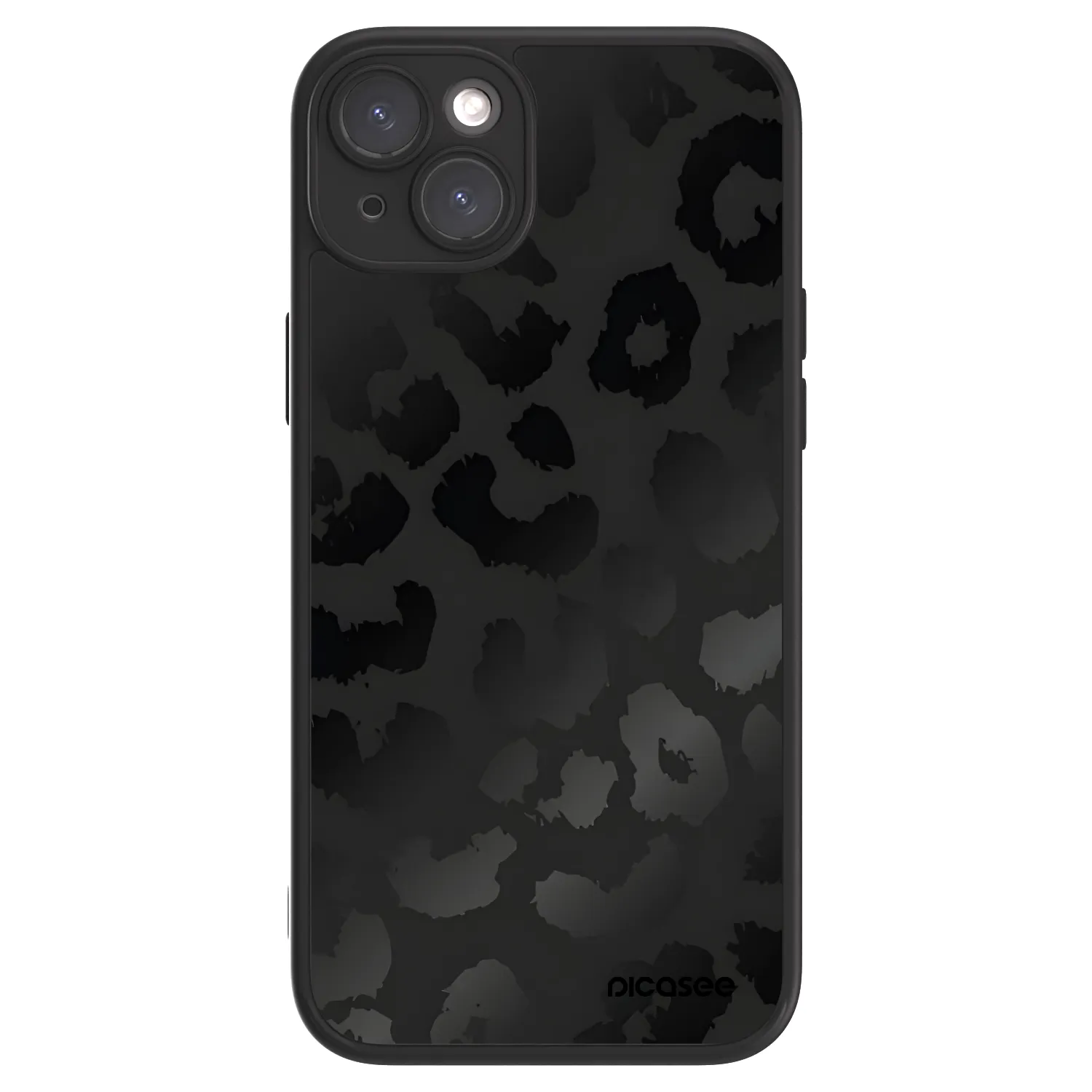 Picasee ULTIMATE CASE MagSafe za Apple iPhone 15 Plus - Midnight Leopard