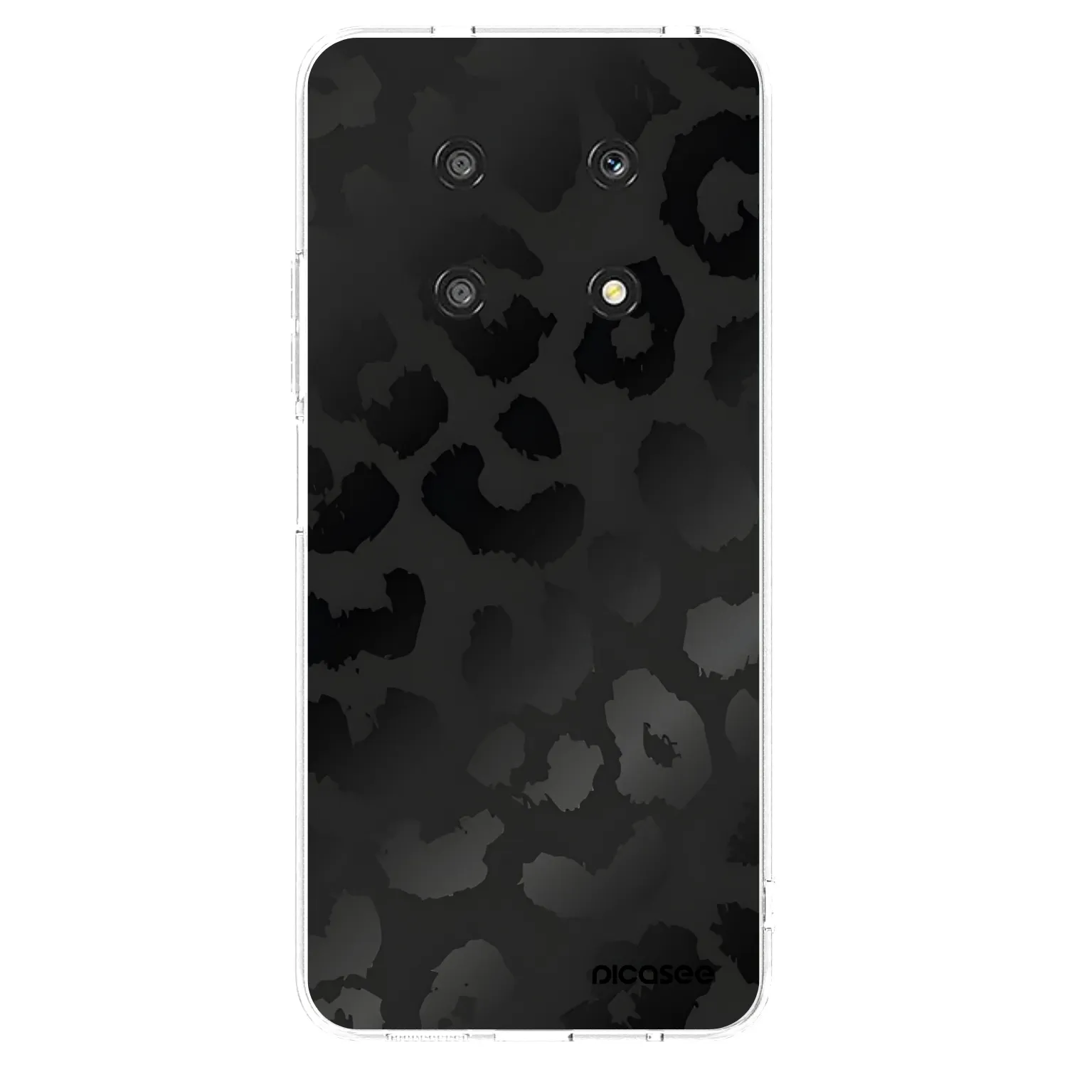 Picasee silikonska prozirna maskica za Honor Magic4 Lite 5G - Midnight Leopard