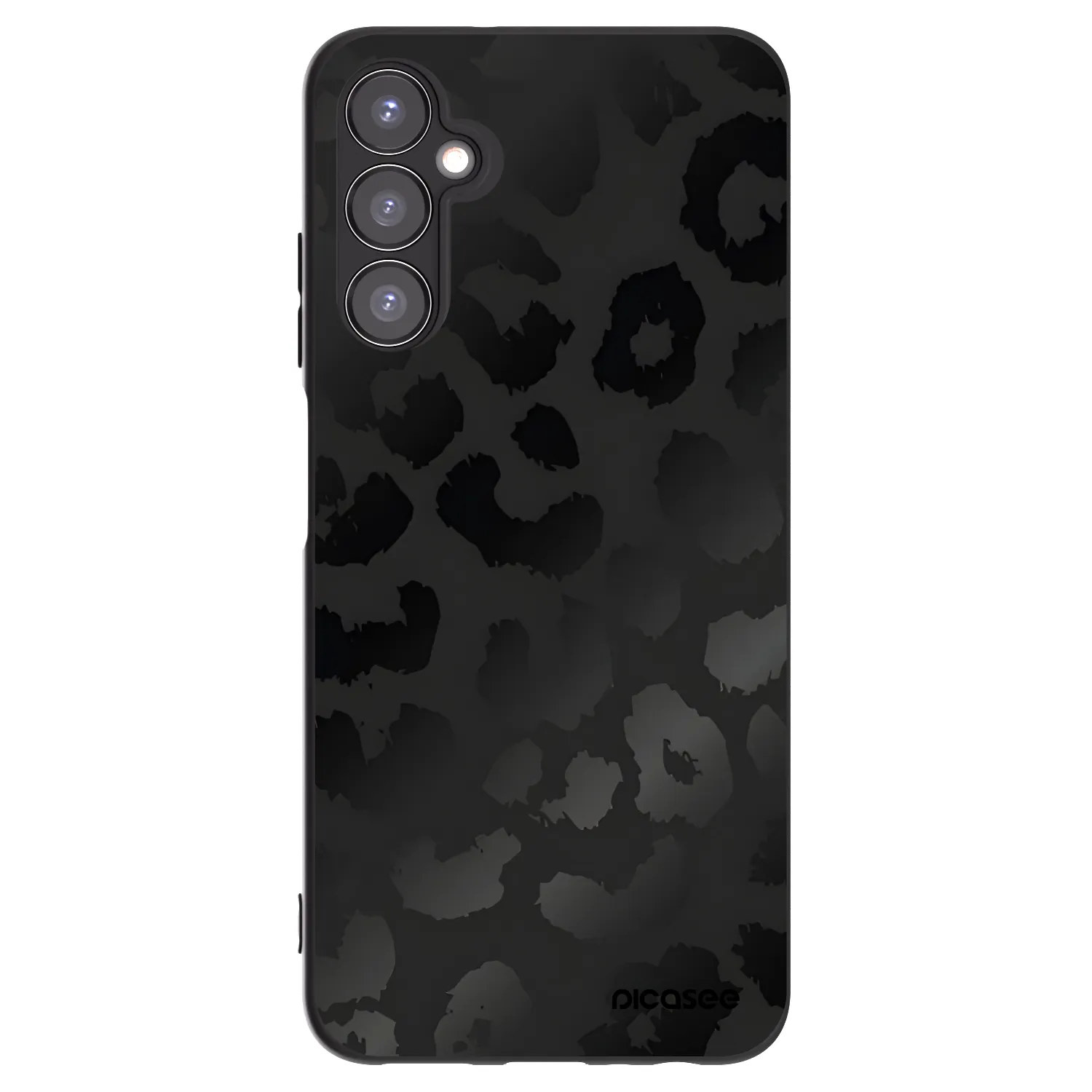 Picasee crna silikonska maskica za Samsung Galaxy A05s A057G - Midnight Leopard