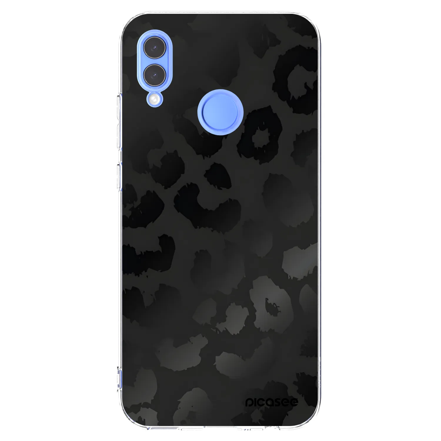 Picasee silikonska prozirna maskica za Huawei P Smart 2019 - Midnight Leopard