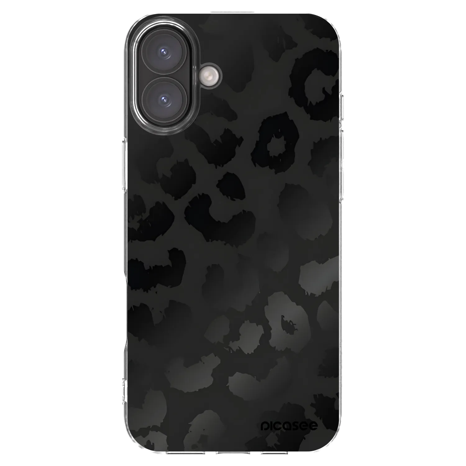 Picasee silikonska prozirna maskica za Apple iPhone 16 Plus - Midnight Leopard