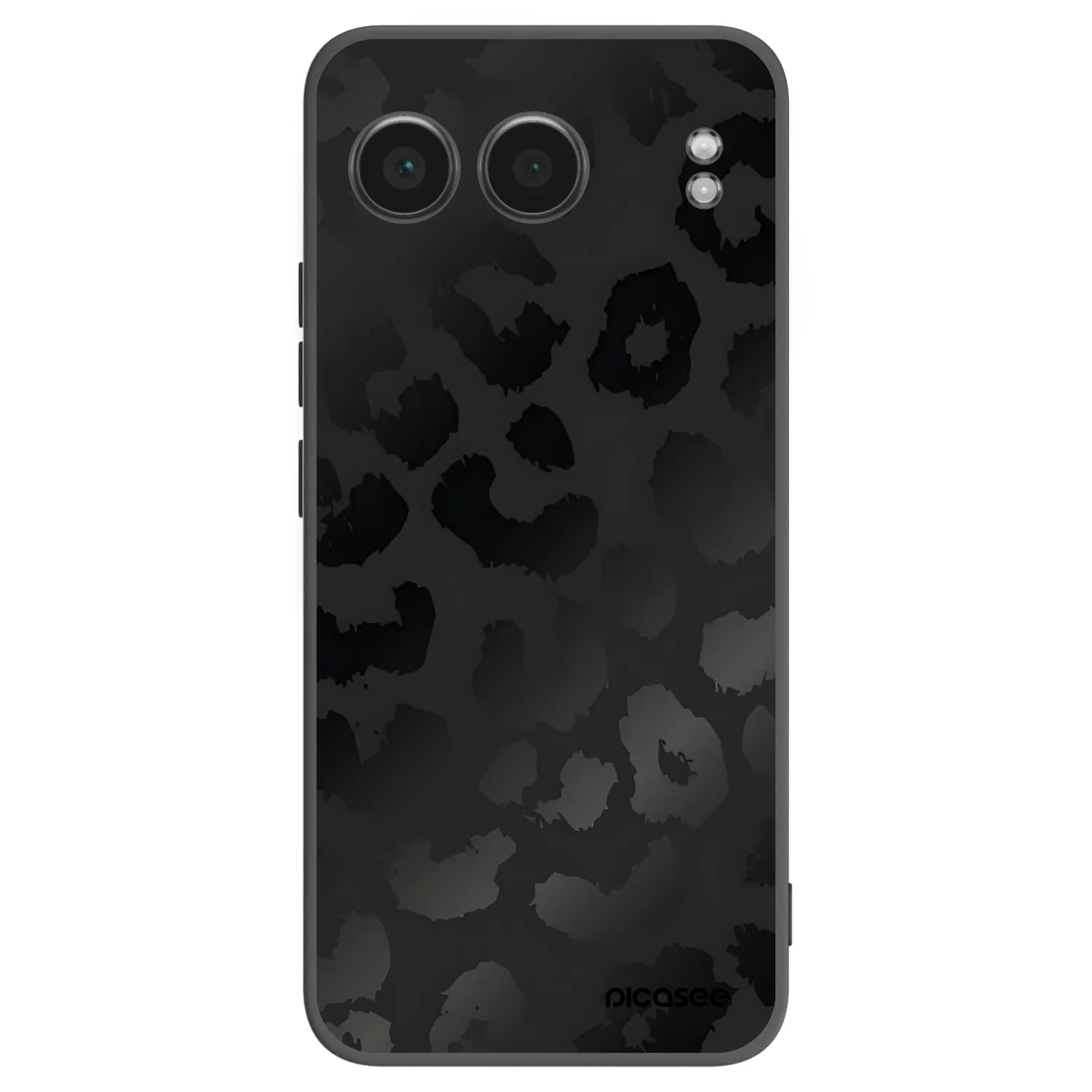 Picasee crna silikonska maskica za OnePlus Nord 4 - Midnight Leopard