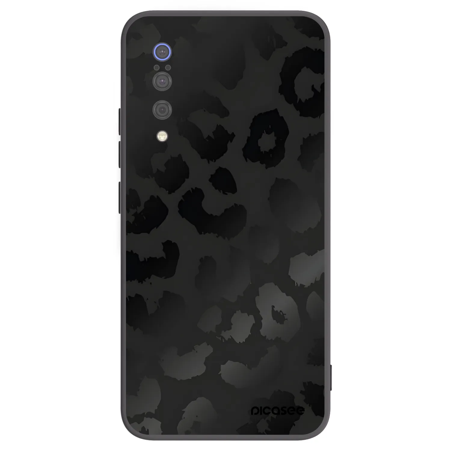 Picasee crna silikonska maskica za Xiaomi Mi 9 - Midnight Leopard