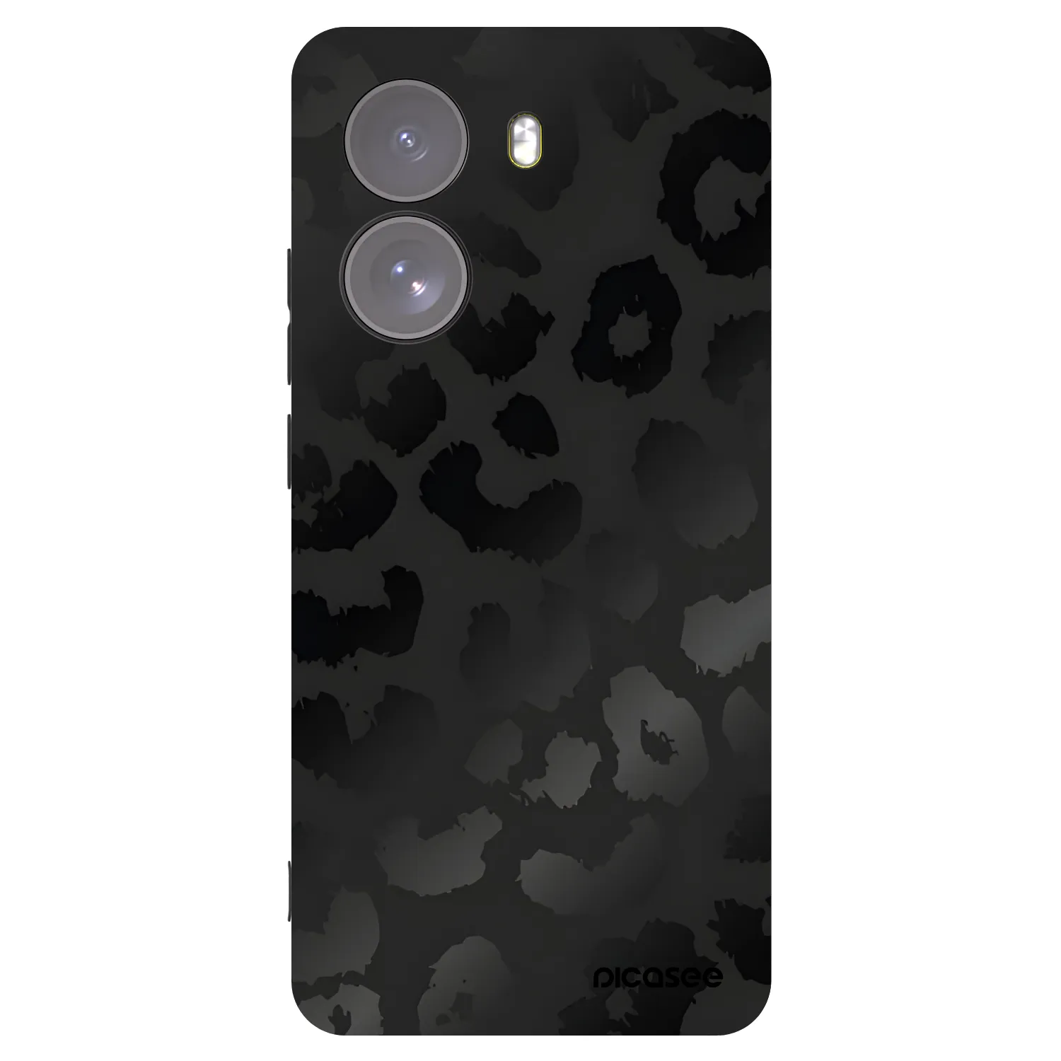 Picasee crna silikonska maskica za Xiaomi Poco X7 - Midnight Leopard