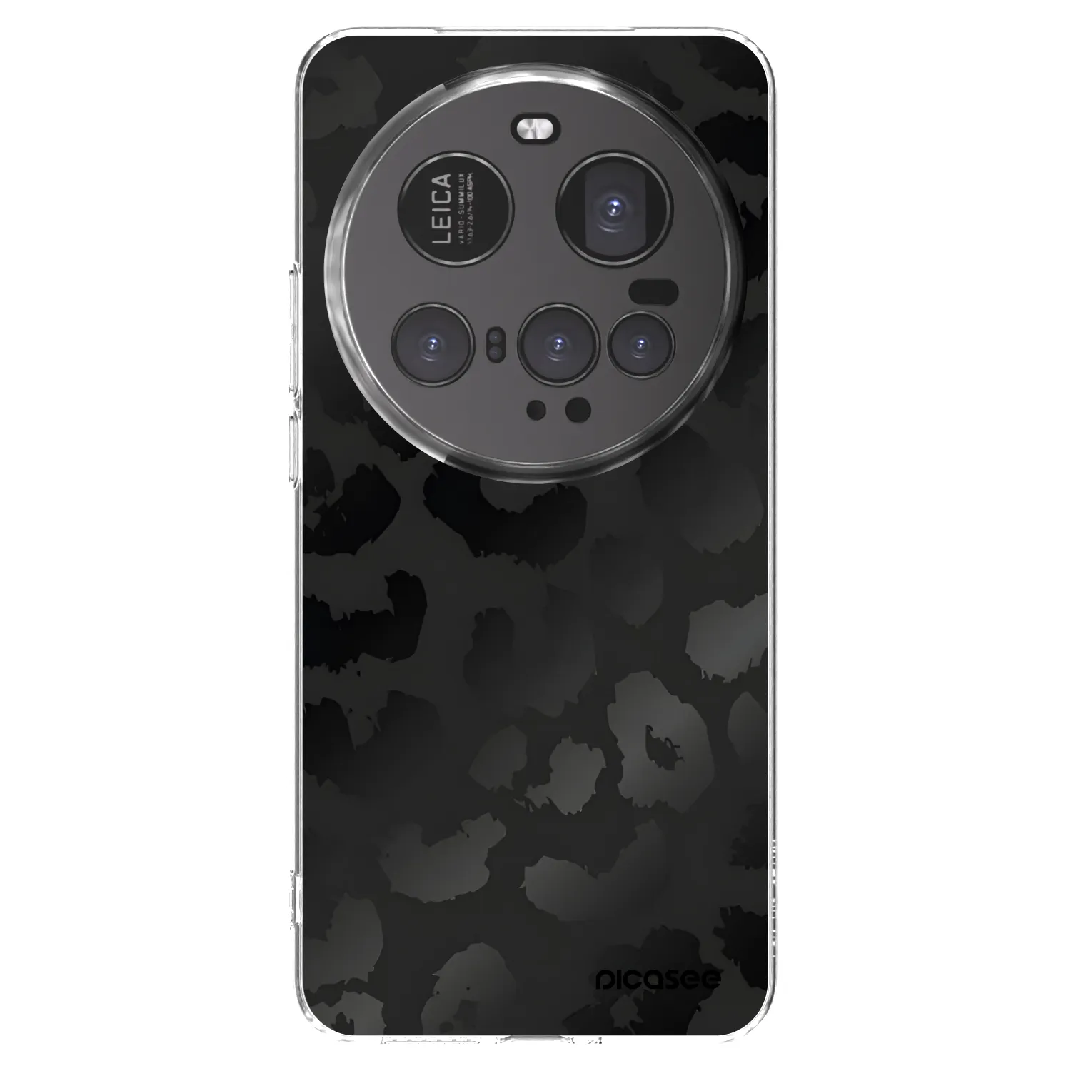 Picasee silikonska prozirna maskica za Xiaomi 15 Ultra - Midnight Leopard
