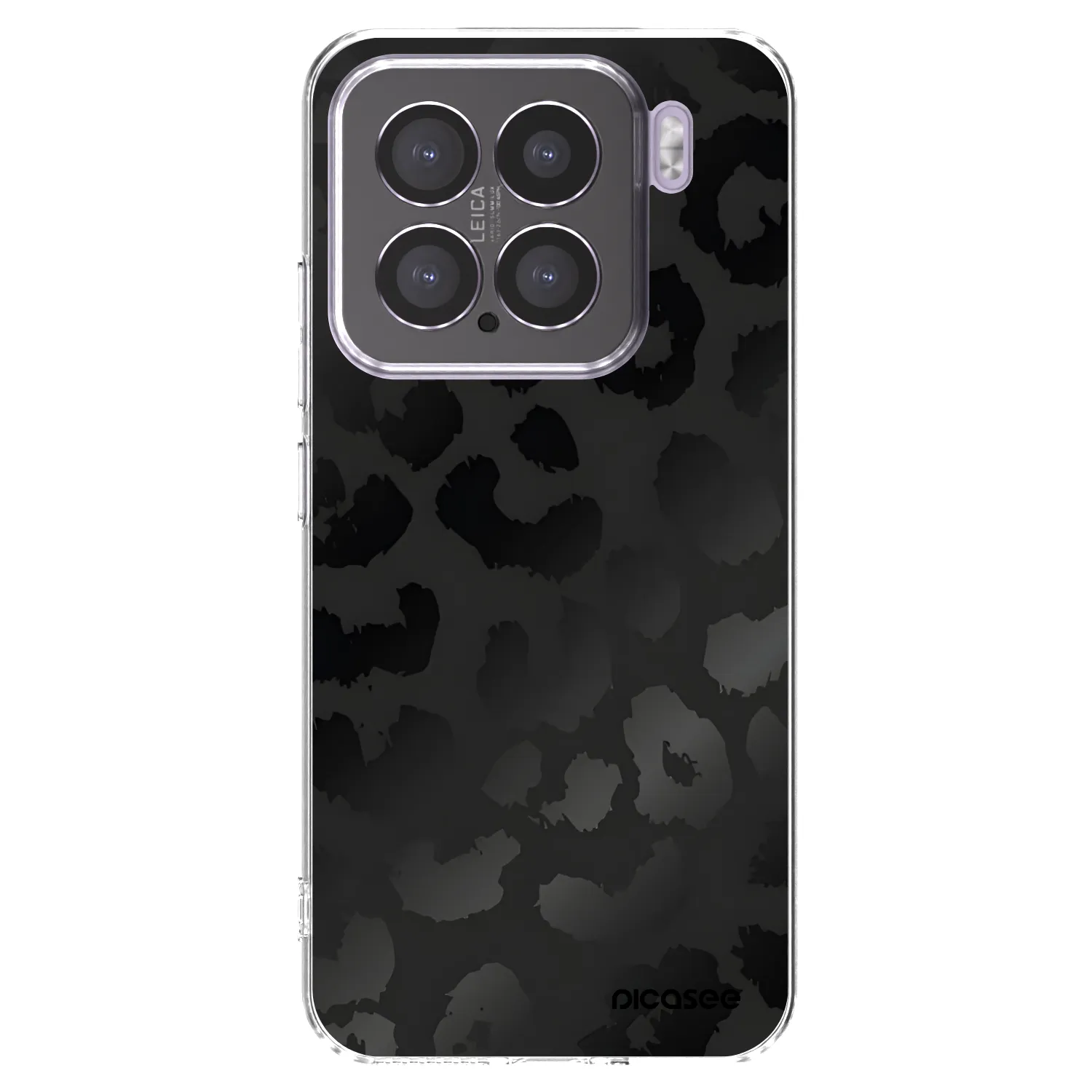 Picasee silikonska prozirna maskica za Xiaomi 15 - Midnight Leopard