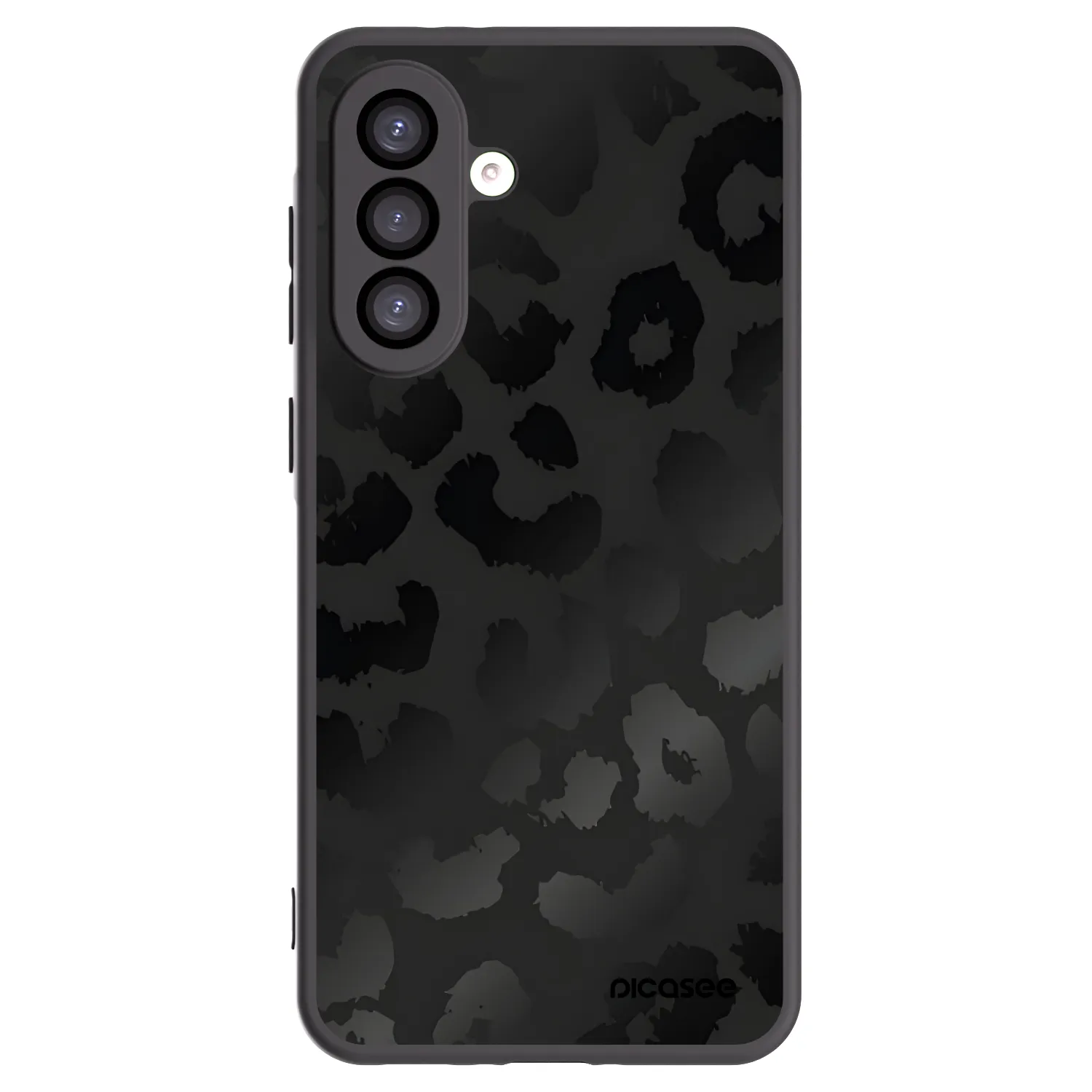 Picasee crna silikonska maskica za Samsung Galaxy A26 5G A266B - Midnight Leopard
