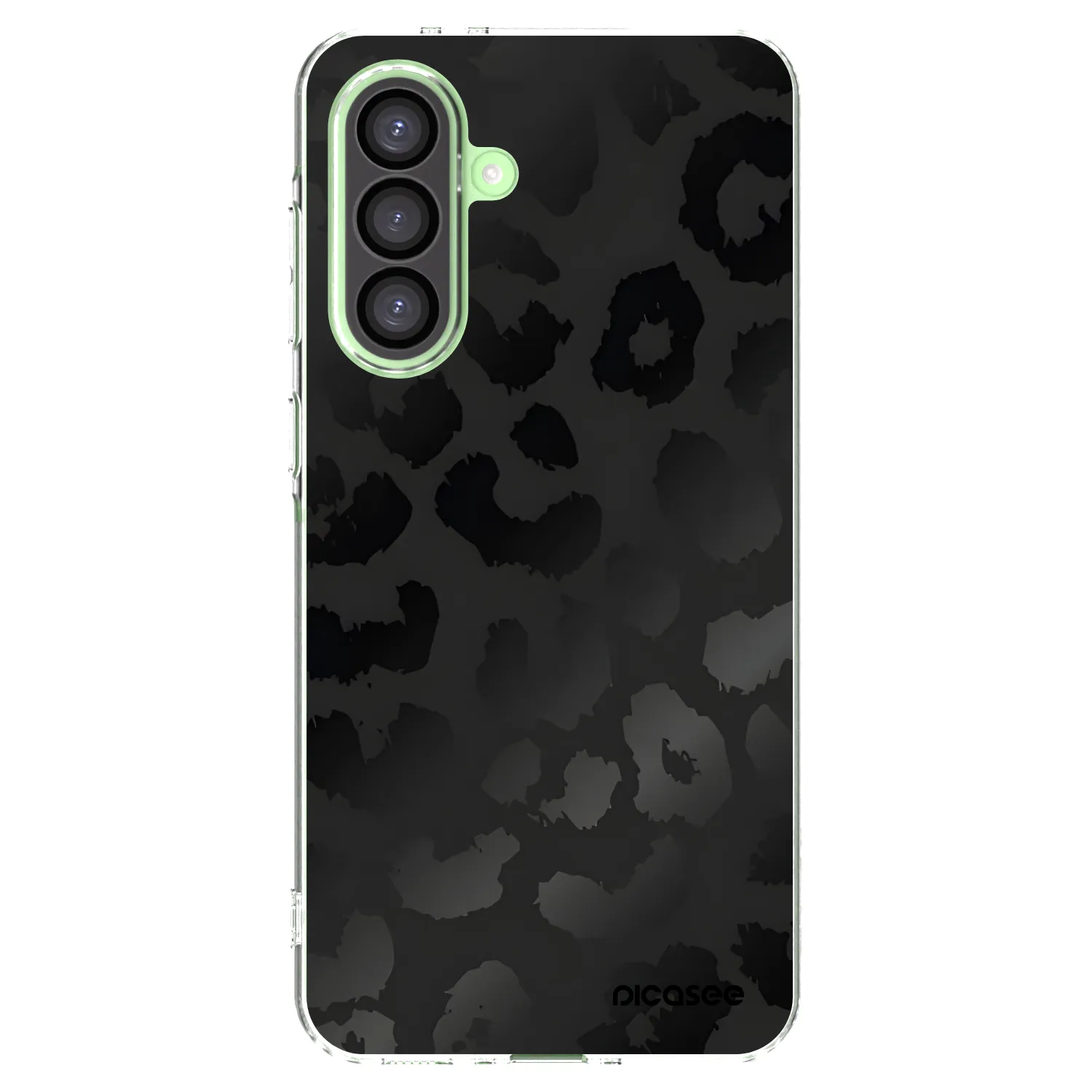 Picasee silikonska prozirna maskica za Samsung Galaxy A26 5G A266B - Midnight Leopard