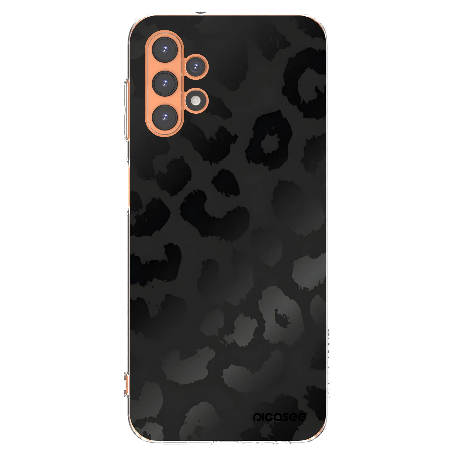 Picasee silikonska prozirna maskica za Samsung Galaxy A13 5G - Midnight Leopard