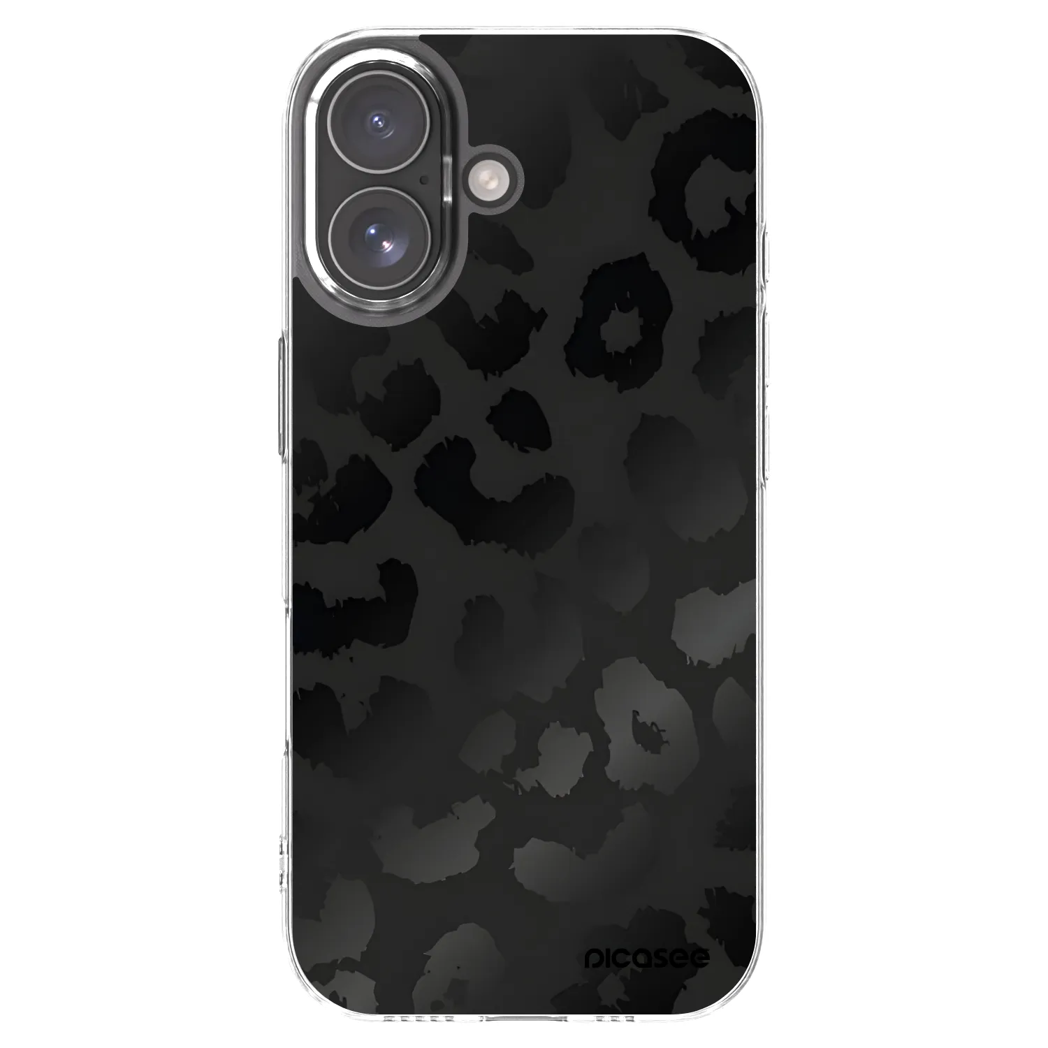 Picasee silikonska prozirna maskica za Apple iPhone 17 - Midnight Leopard