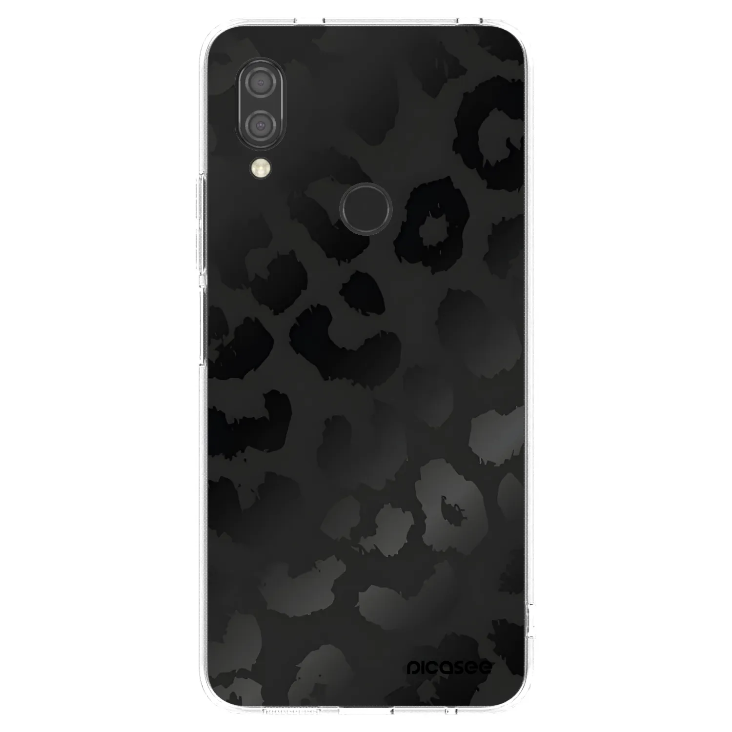 Picasee silikonska prozirna maskica za Xiaomi Redmi 7 - Midnight Leopard