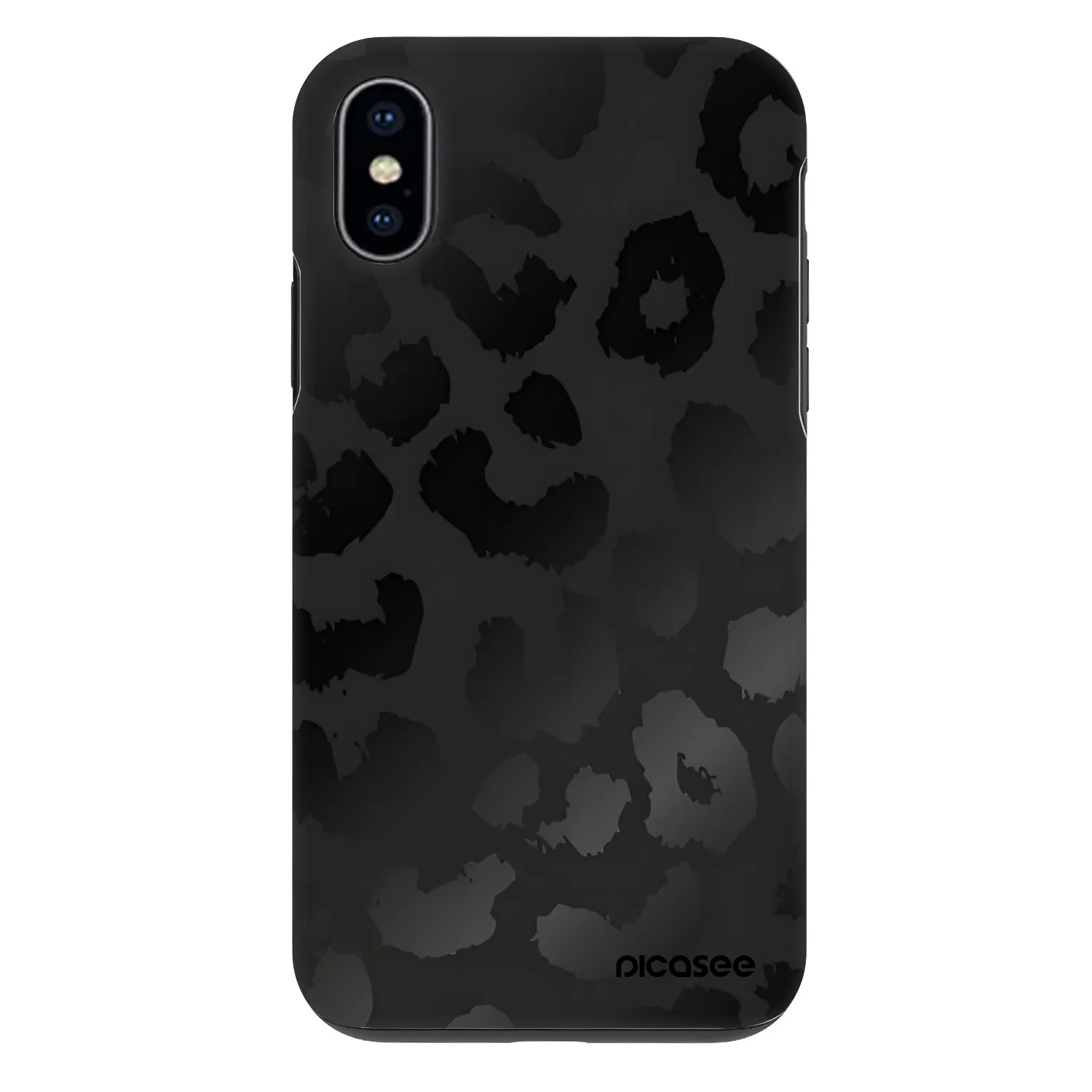 Picasee Fashion Case za Apple iPhone X/XS - Midnight Leopard