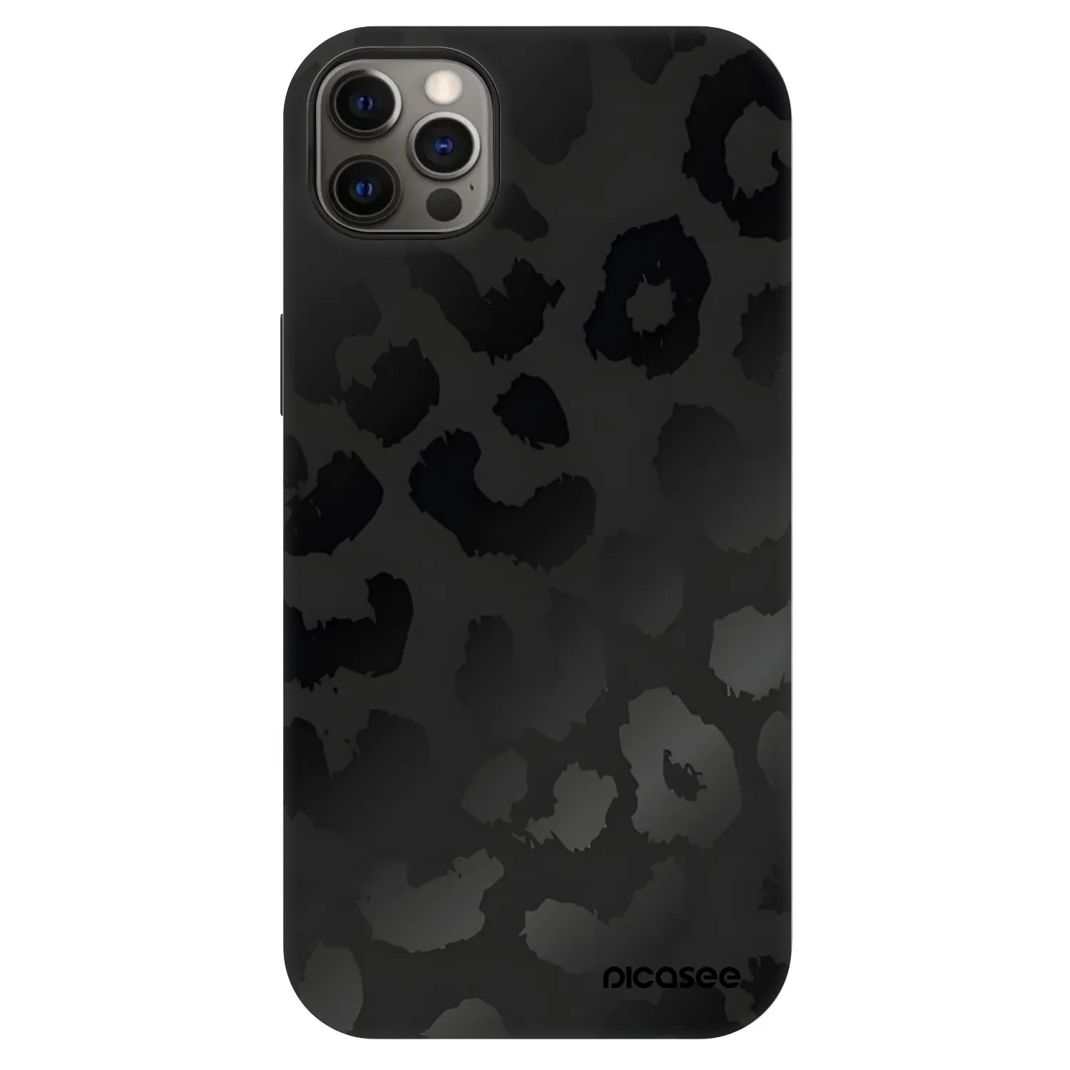 Picasee Fashion Case MagSafe za Apple iPhone 12 Pro Max - Midnight Leopard