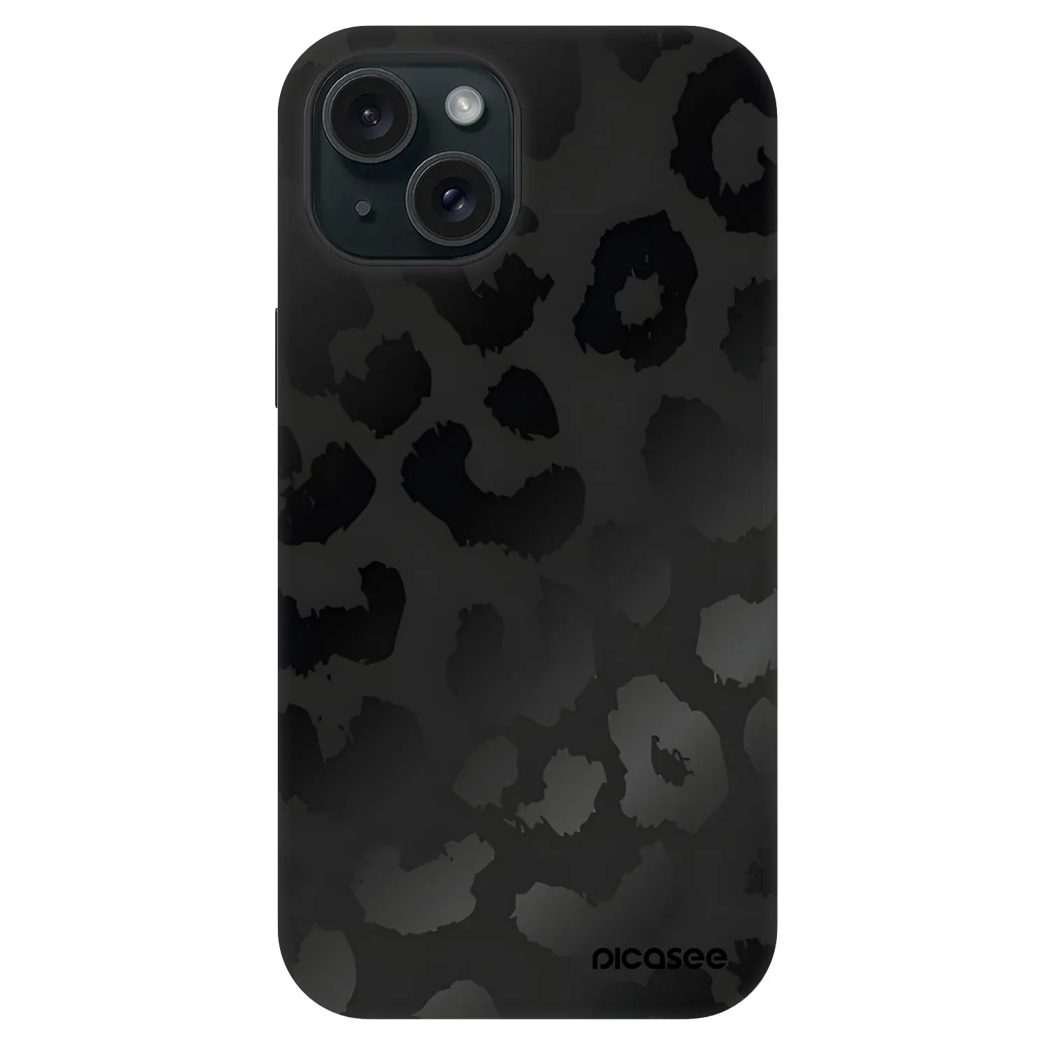 Picasee Fashion Case MagSafe za Apple iPhone 15 - Midnight Leopard