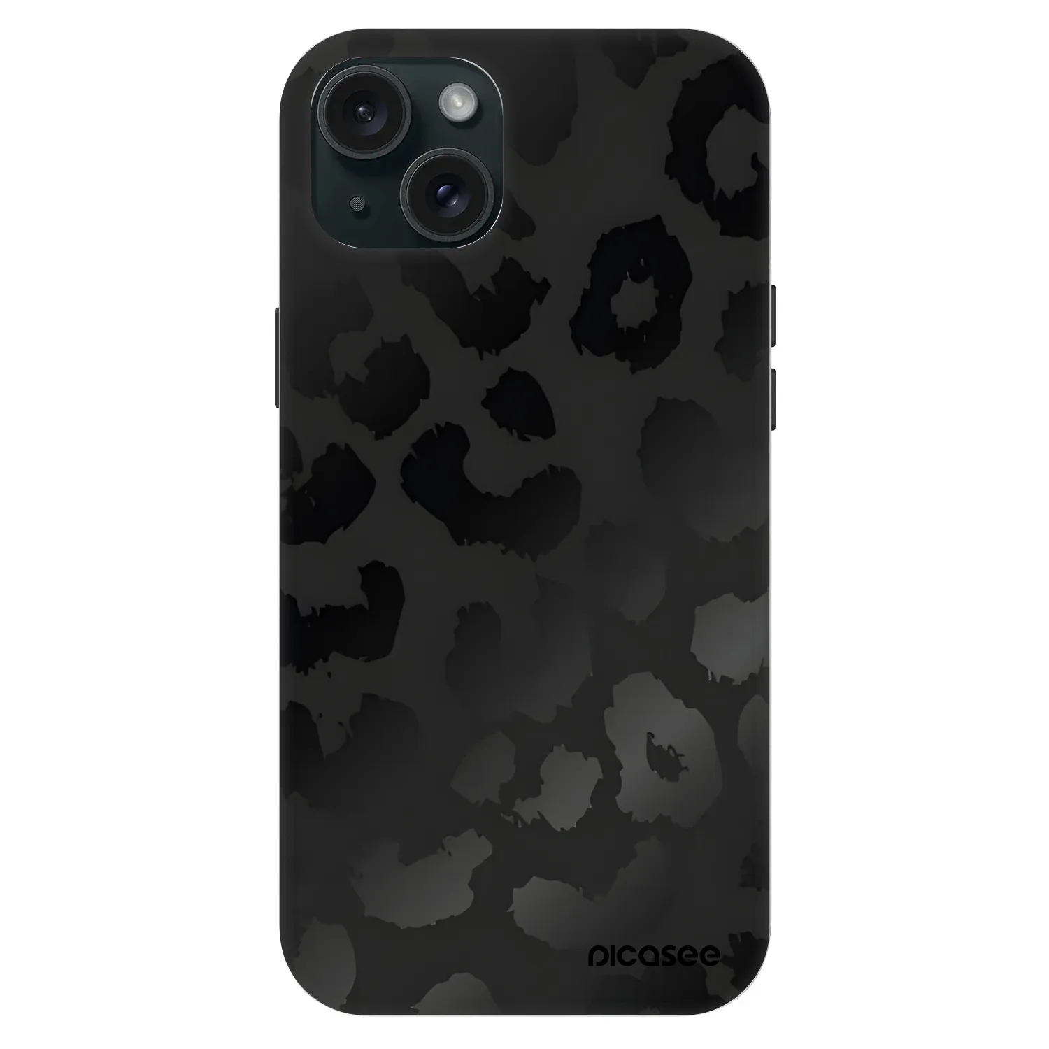 Picasee Fashion Case MagSafe za Apple iPhone 15 Plus - Midnight Leopard
