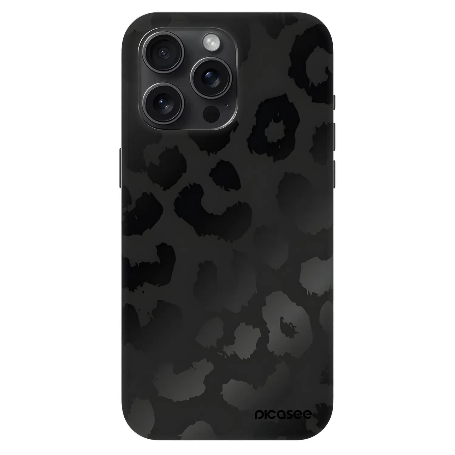 Picasee Fashion Case MagSafe za Apple iPhone 15 Pro Max - Midnight Leopard