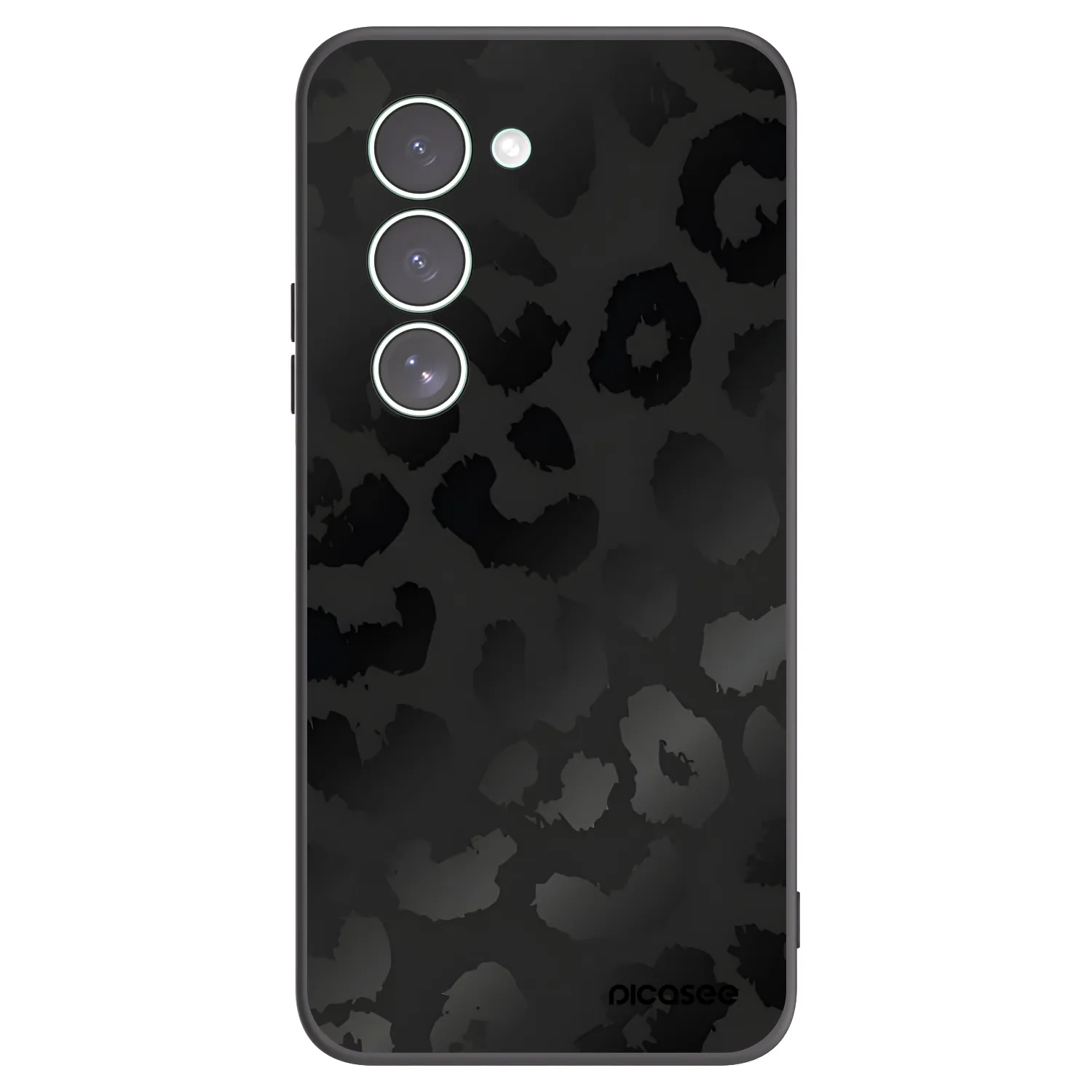 Picasee crna silikonska maskica za Xiaomi Redmi 15 5G - Midnight Leopard