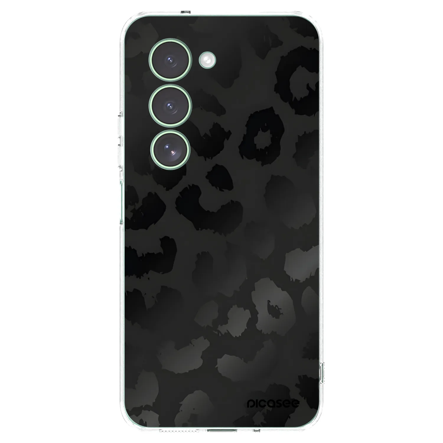 Picasee silikonska prozirna maskica za Xiaomi Redmi 15 5G - Midnight Leopard