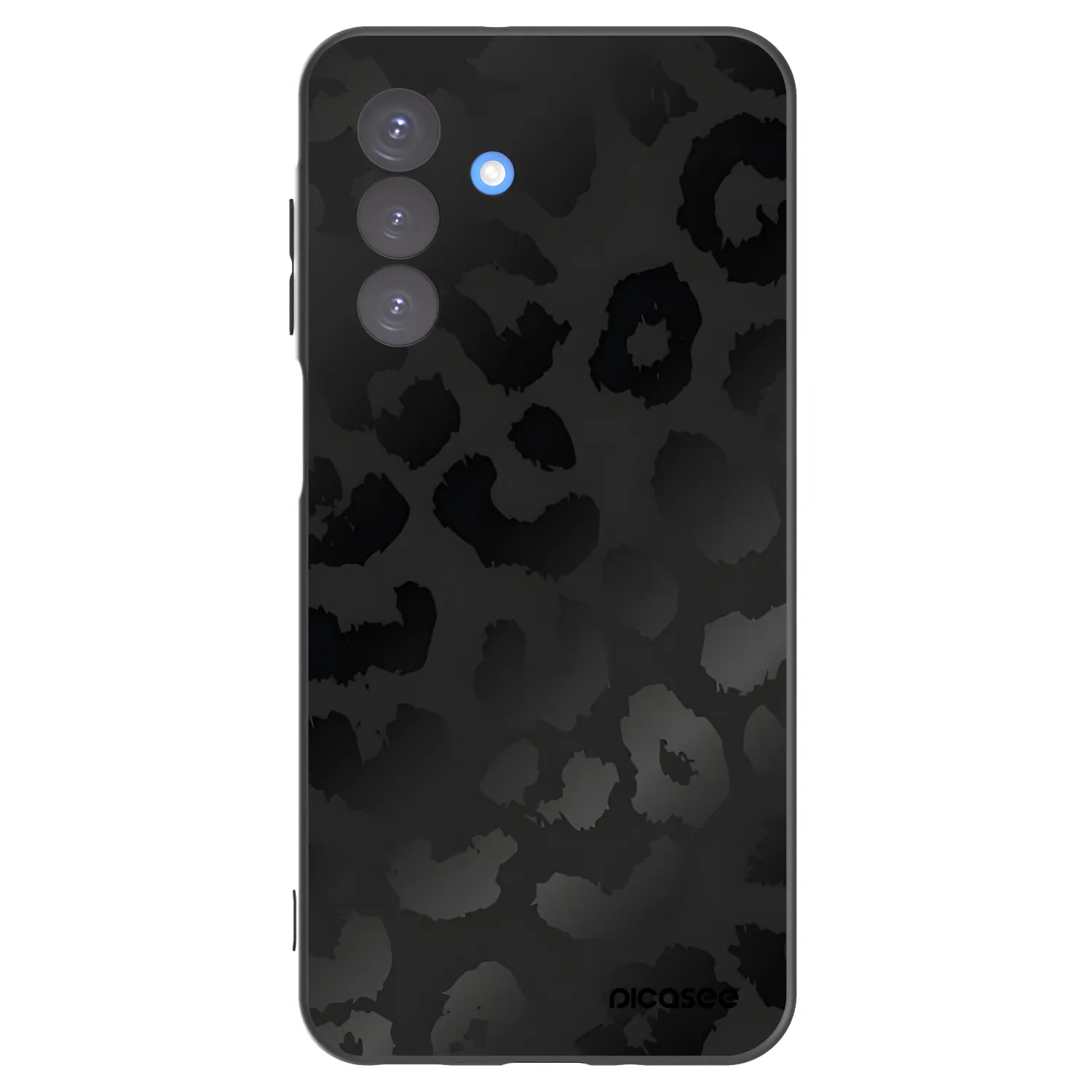 Picasee crna silikonska maskica za Samsung Galaxy A17 5G - Midnight Leopard