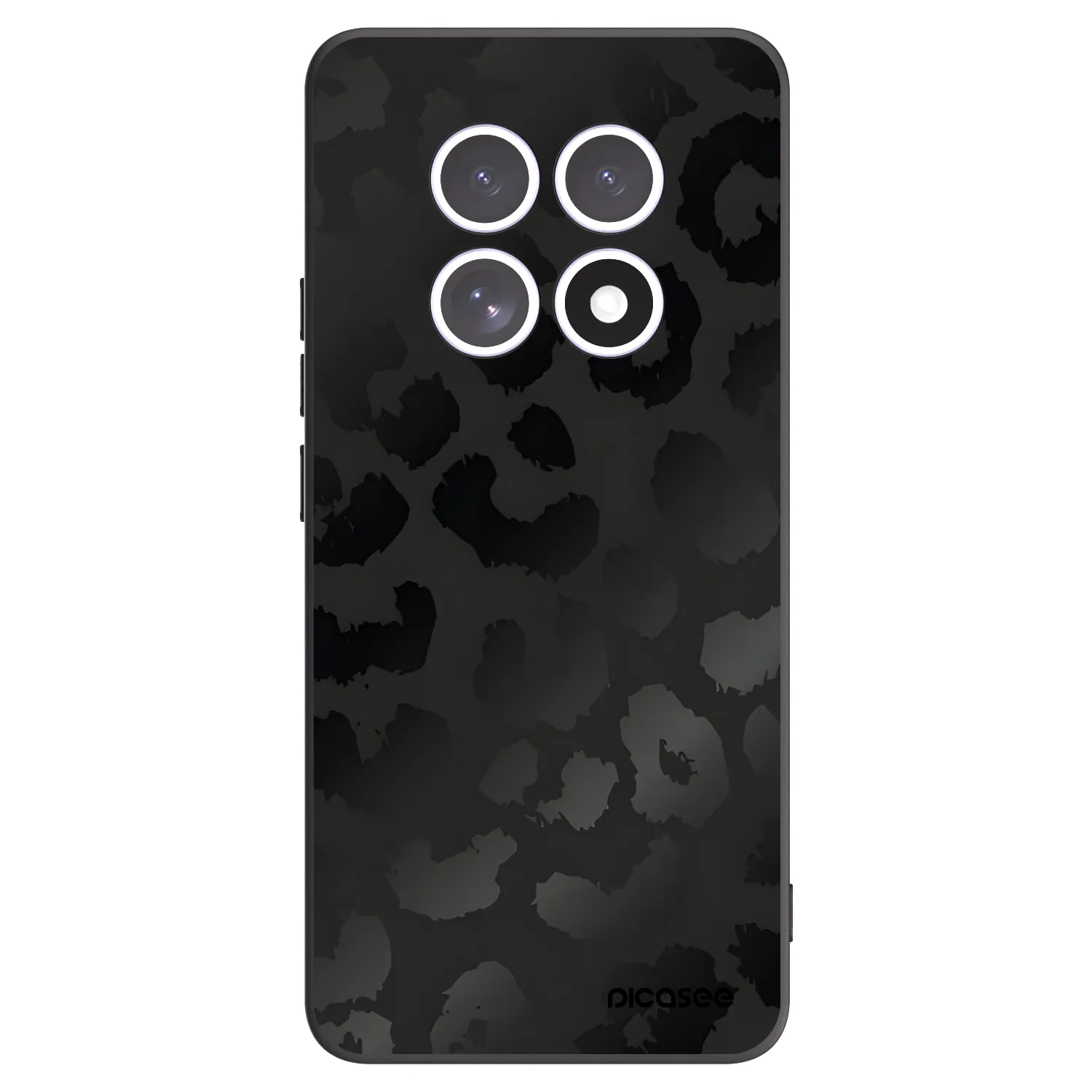 Picasee crna silikonska maskica za Xiaomi Redmi Note 15 - Midnight Leopard