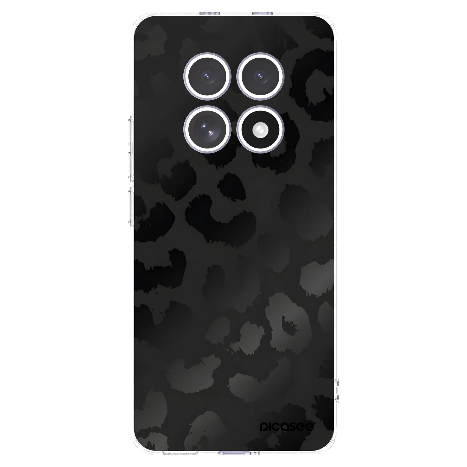 Picasee silikonska prozirna maskica za Xiaomi Redmi Note 15 - Midnight Leopard
