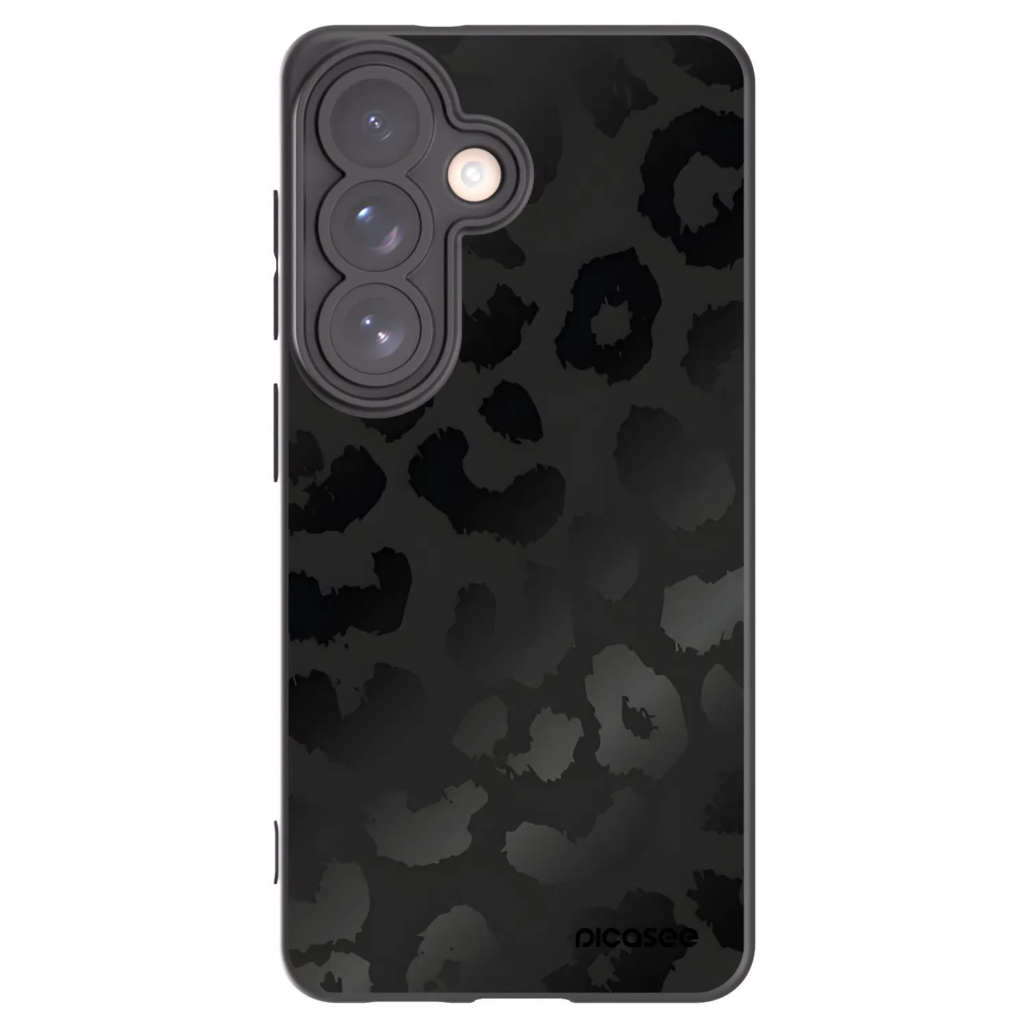 Picasee crna silikonska maskica za Samsung Galaxy S26 - Midnight Leopard