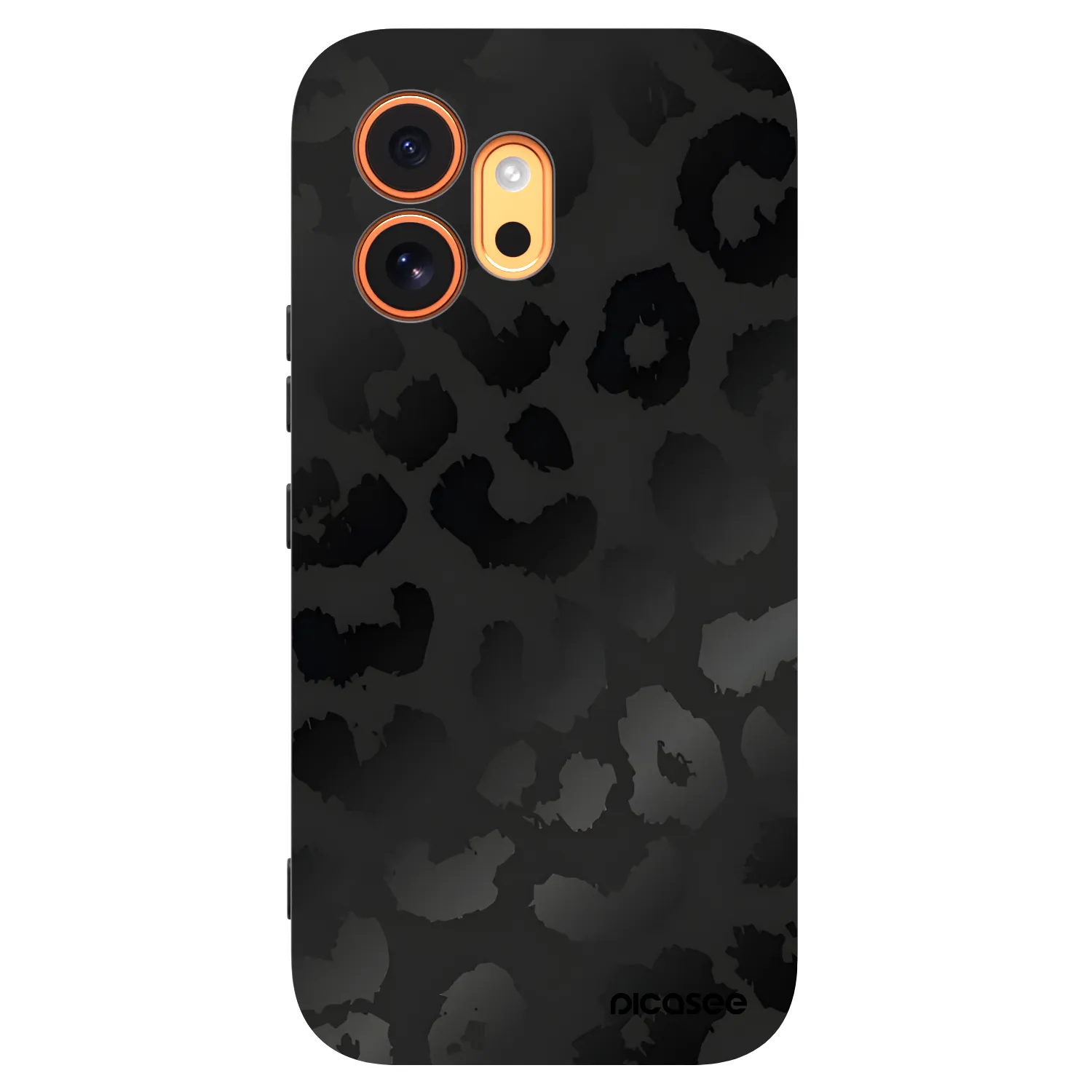 Picasee crna silikonska maskica za Honor 600 - Midnight Leopard
