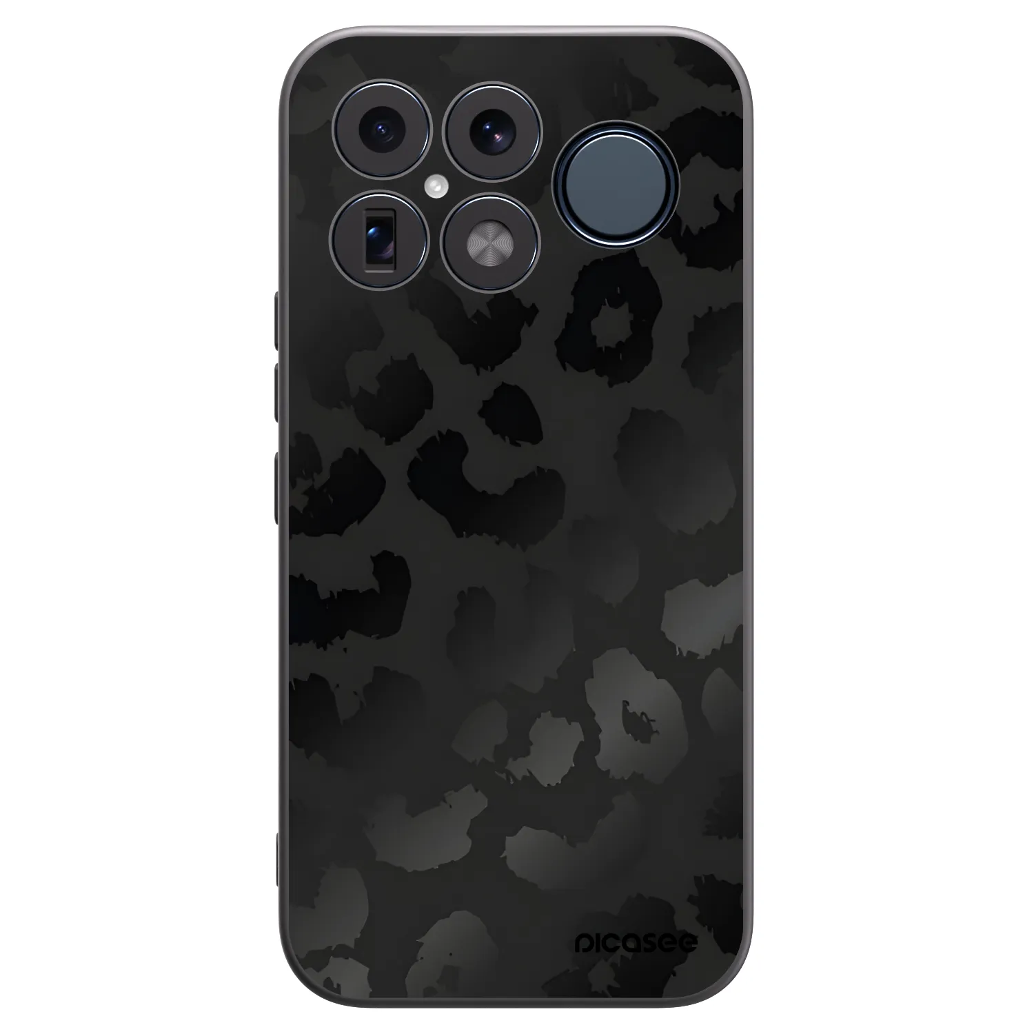 Picasee crna silikonska maskica za Xiaomi Poco F8 Ultra - Midnight Leopard