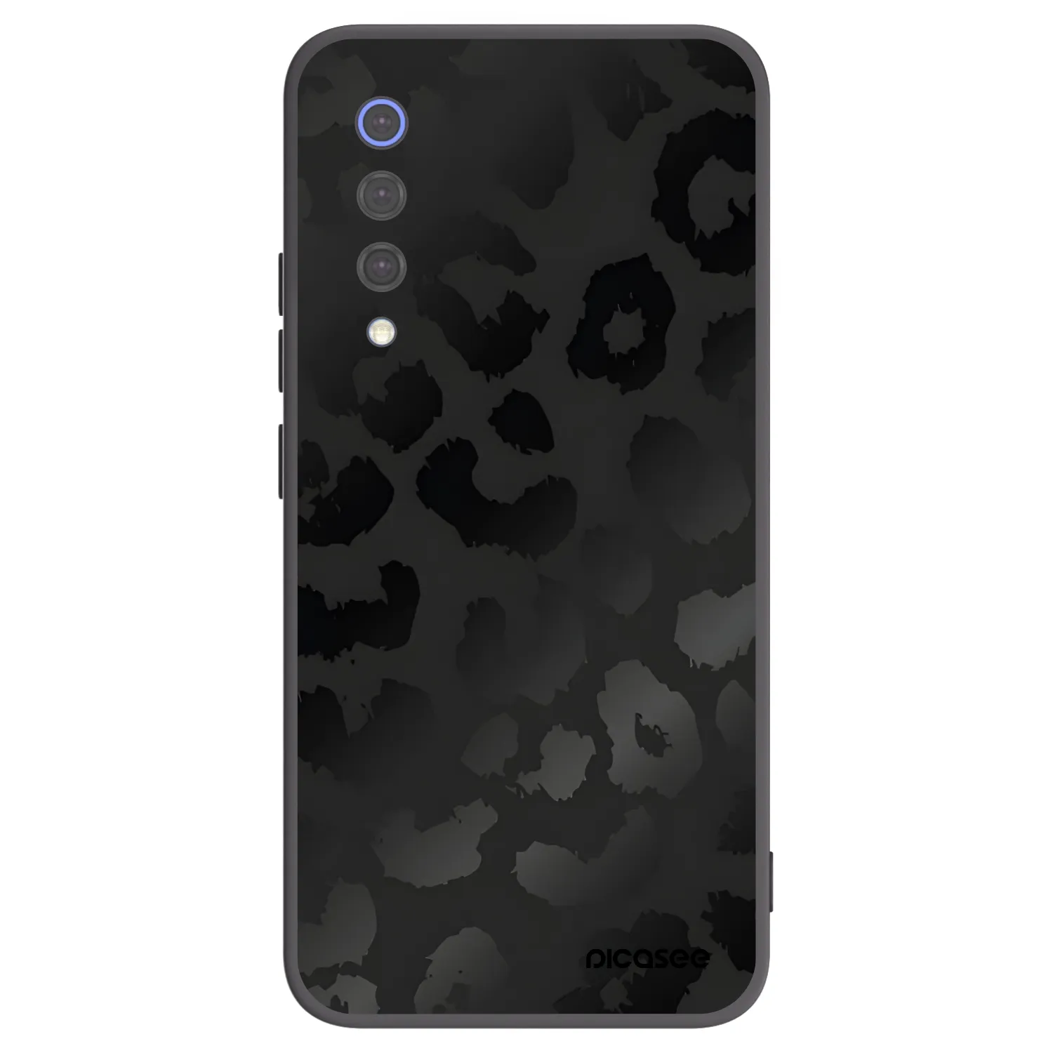 Picasee crna silikonska maskica za Xiaomi Mi 9 SE - Midnight Leopard