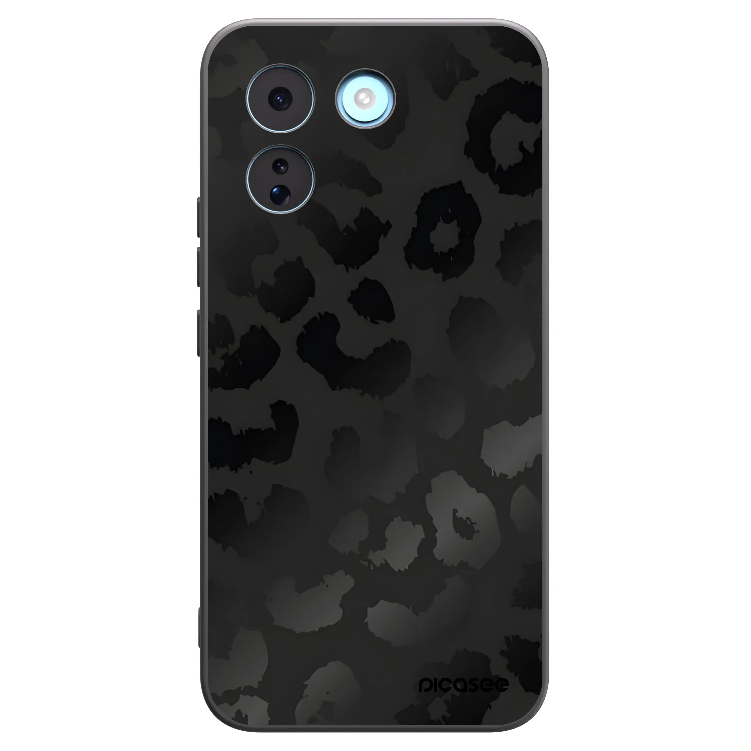 Picasee crna silikonska maskica za Xiaomi Redmi Note 17 Pro MAX 5G - Midnight Leopard