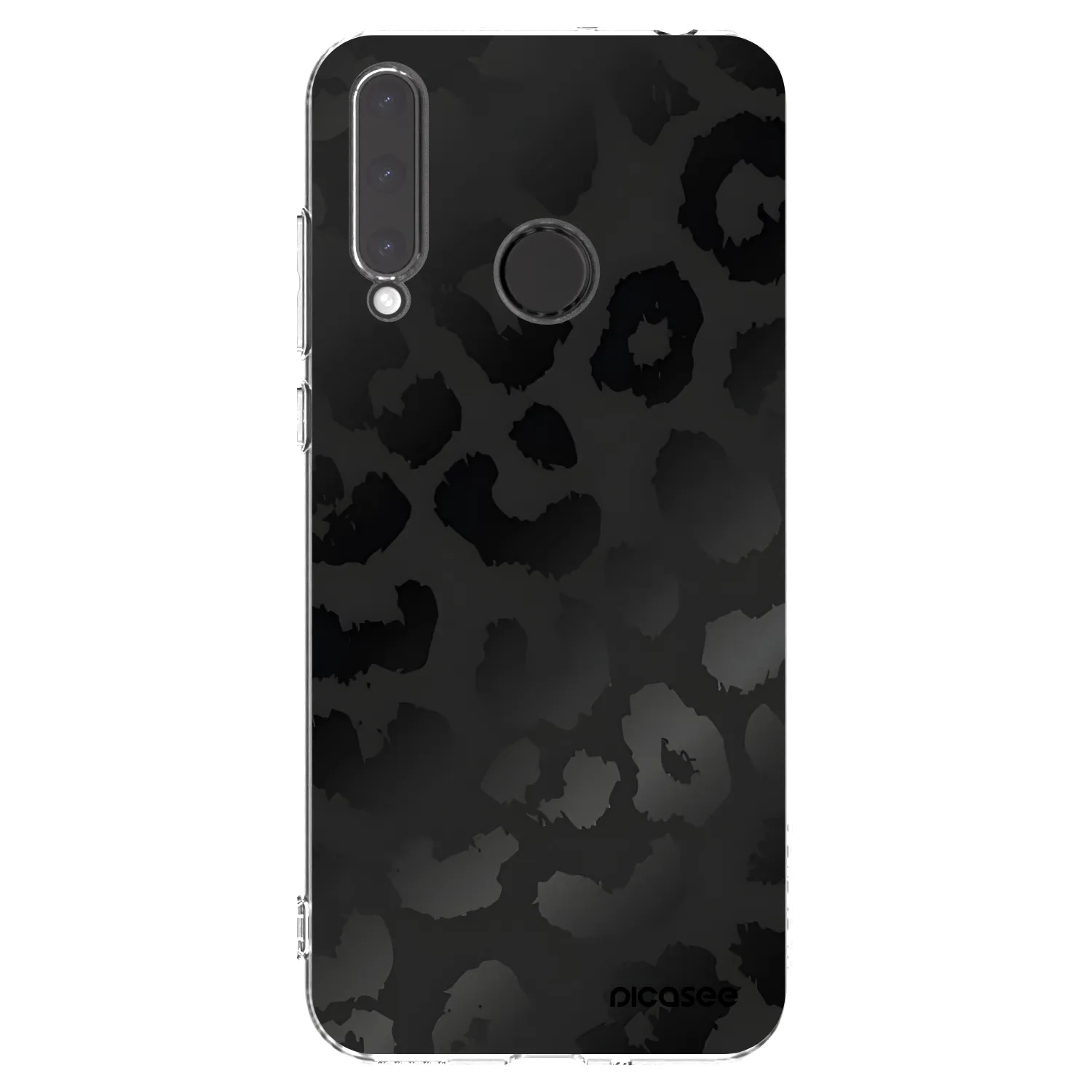 Picasee silikonska prozirna maskica za Honor 20 Lite - Midnight Leopard
