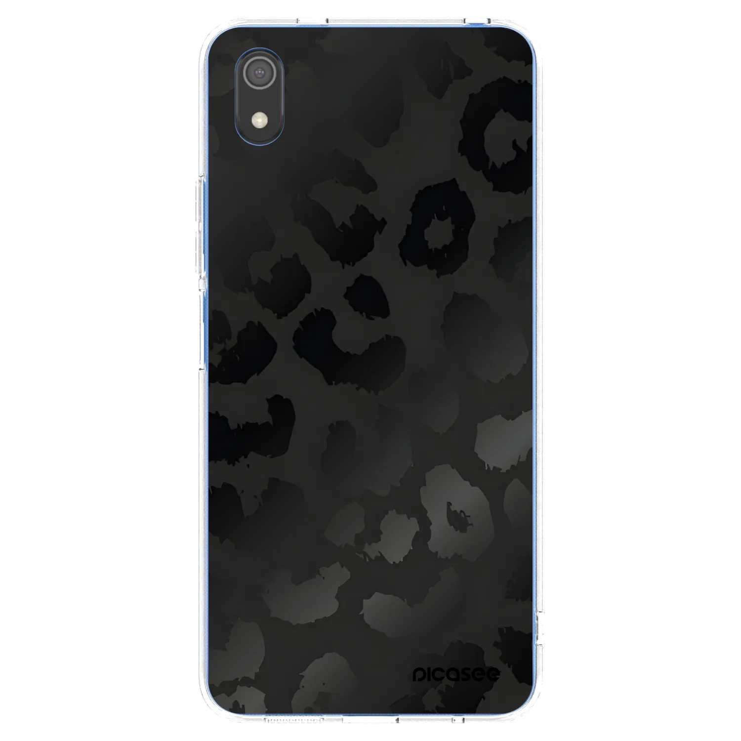 Picasee silikonska prozirna maskica za Xiaomi Redmi 7A - Midnight Leopard