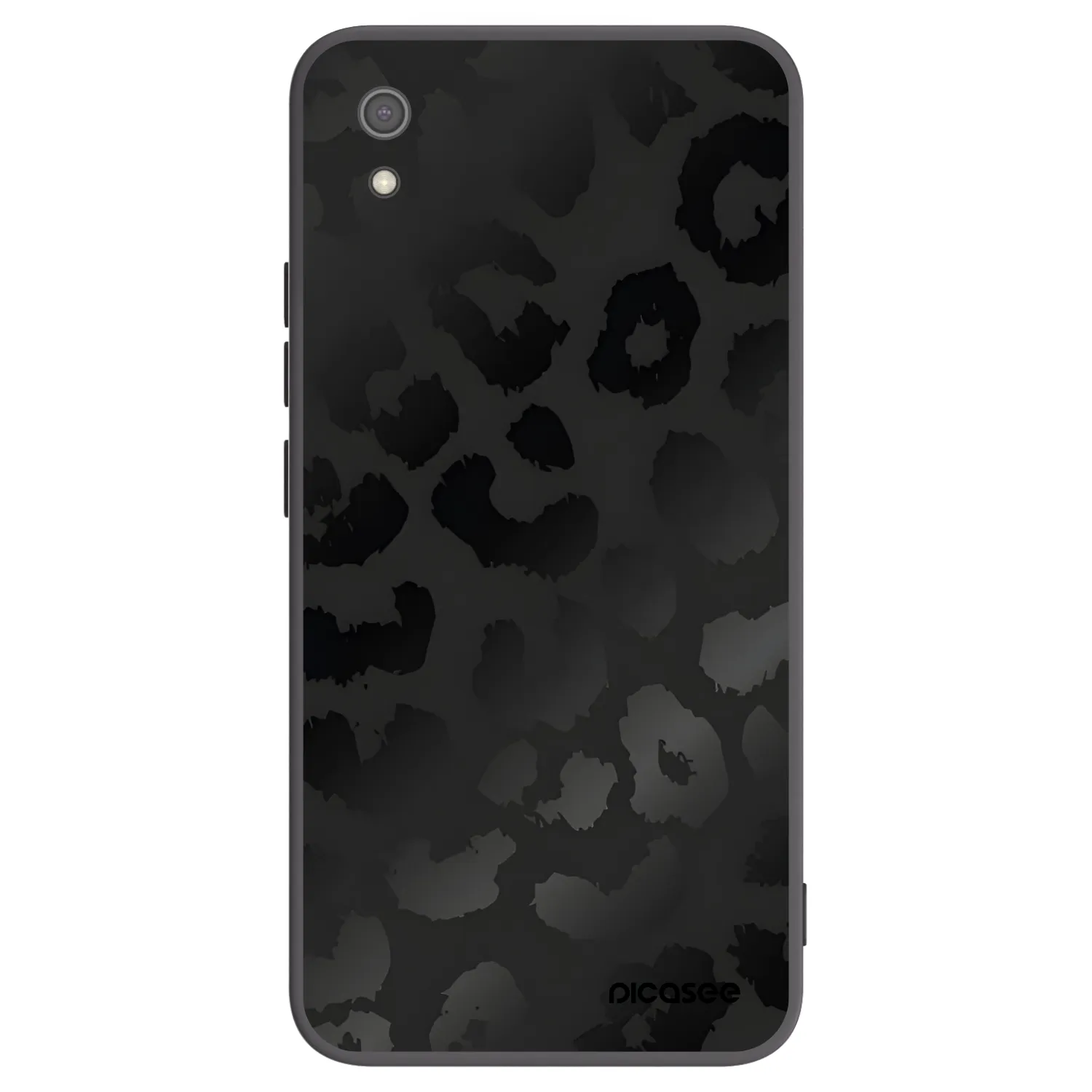 Picasee crna silikonska maskica za Xiaomi Redmi 7A - Midnight Leopard