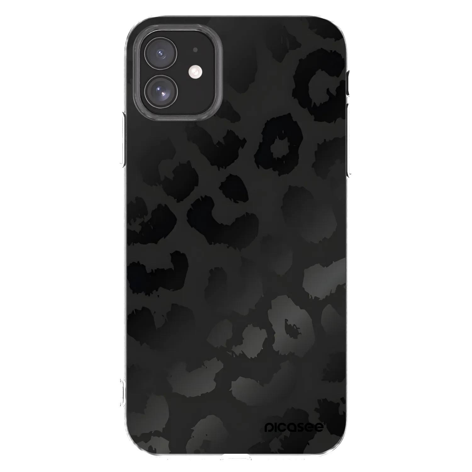 Picasee silikonska prozirna maskica za Apple iPhone 11 - Midnight Leopard